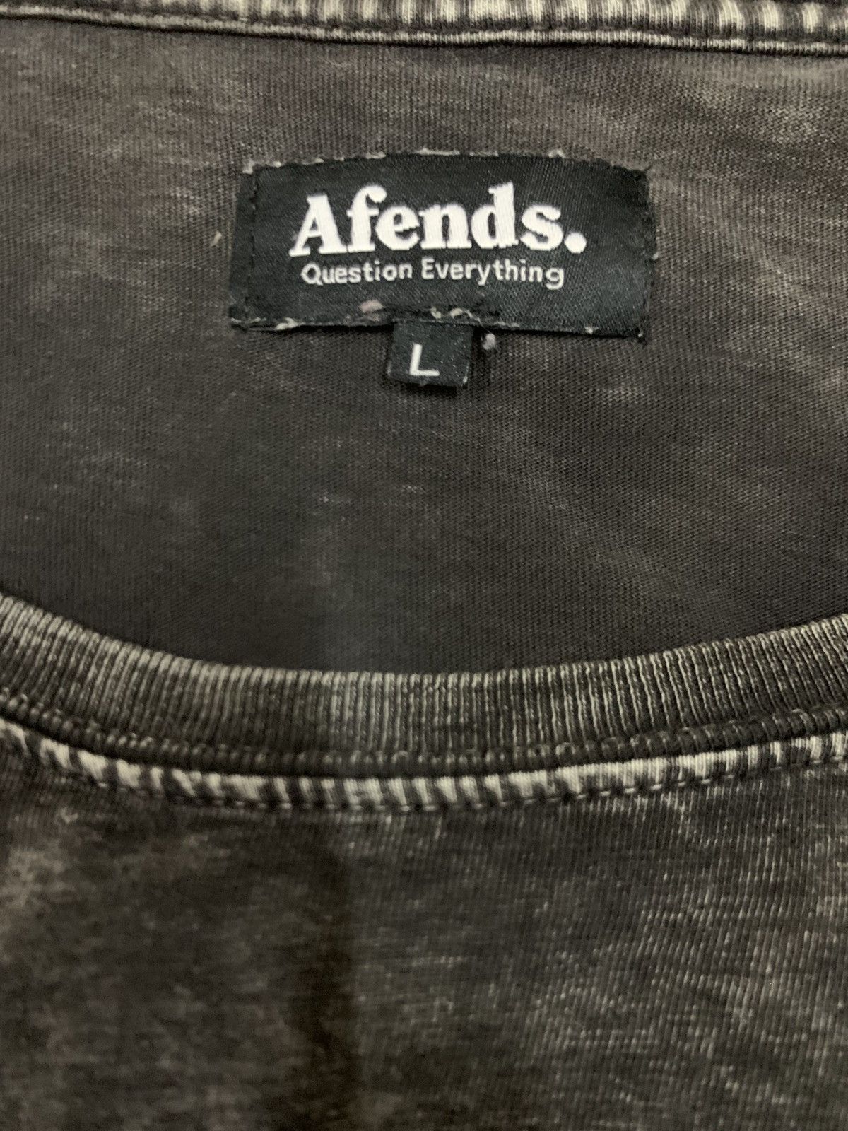 Afends Afends Acid Wash backprint longsleeve Size US M / EU 48-50 / 2 - 3 Thumbnail