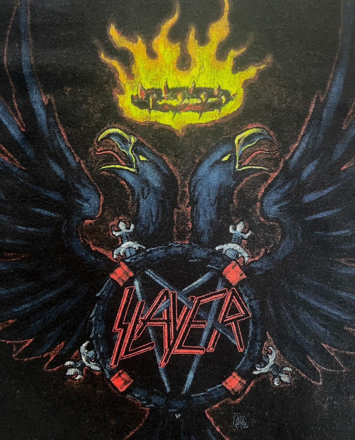 Band Tees Vintage 2006 Slayer Tour Short Sleeve T-Shirt Size US XL / EU 56 / 4 - 3 Thumbnail