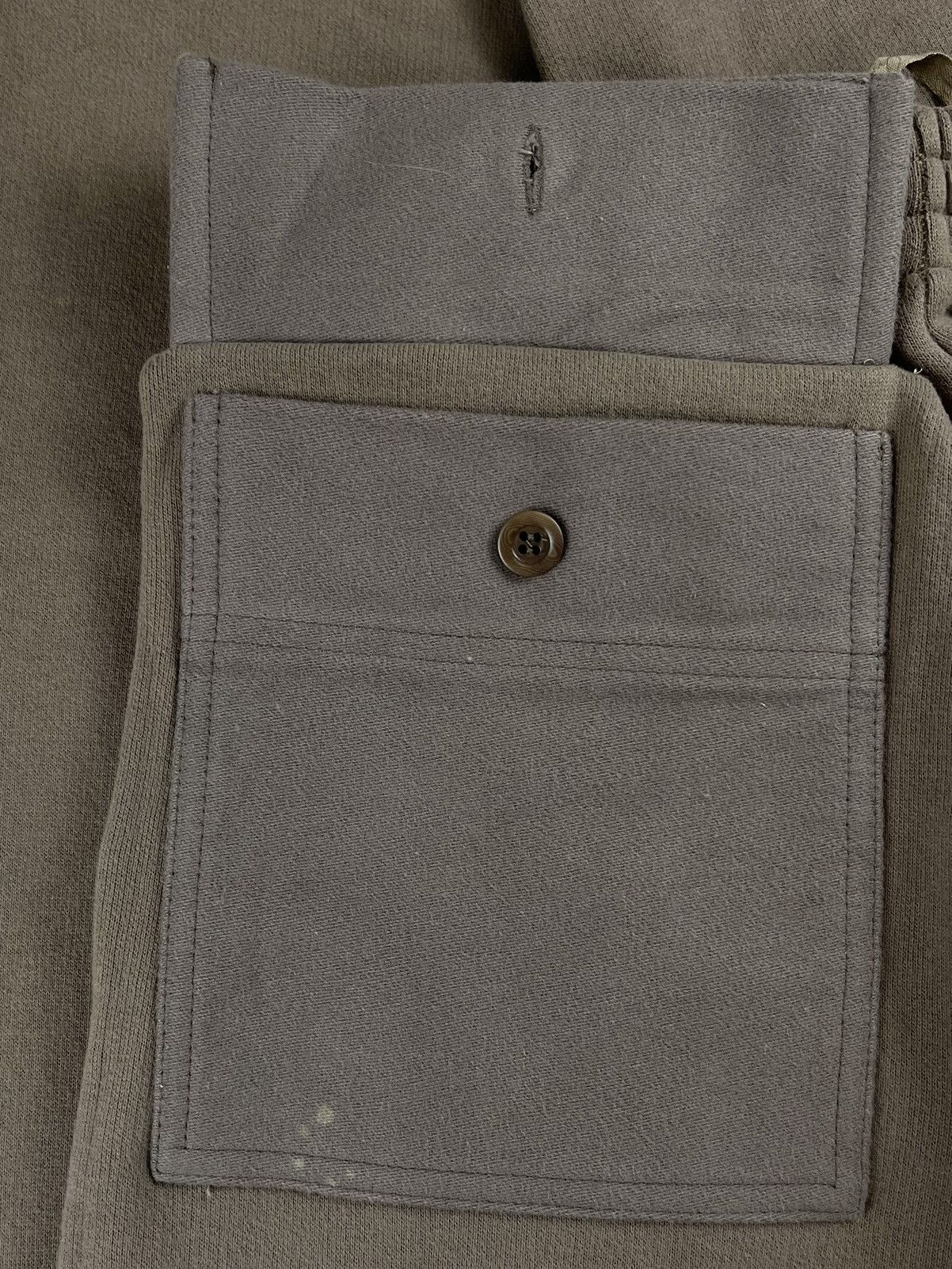 Rick Owens FW03 Rick Owens Trucker Contrast Pocket Sweatpants Size US 28 / EU 44 - 6 Thumbnail