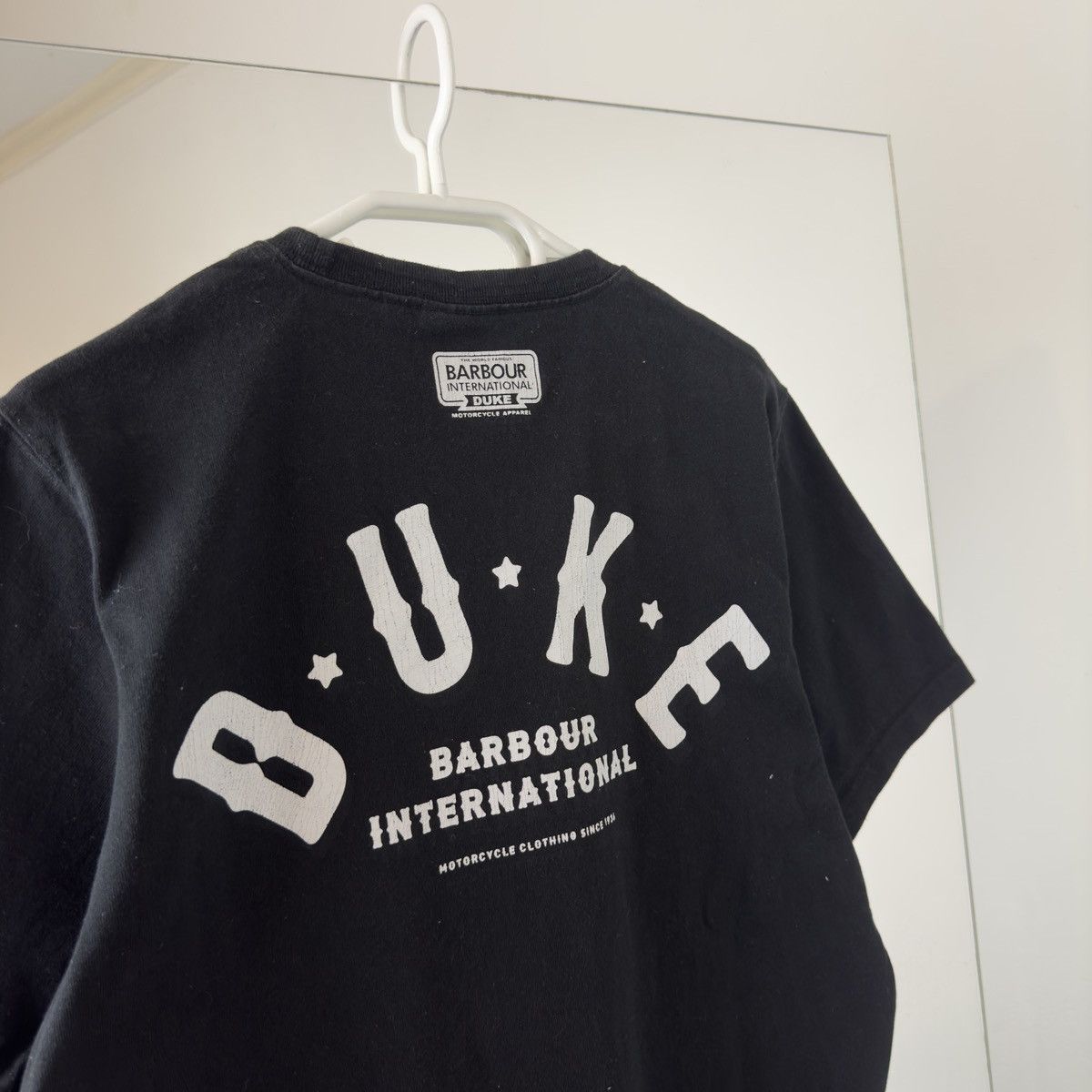 Barbour Vintage Barbour Duke Motor Cycle T-shirt Baggy Size US M / EU 48-50 / 2 - 7 Thumbnail