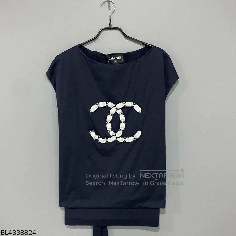 Chanel Chanel Double c logo lacing vest Size XS / US 0-2 / IT 36-38 - 4 Thumbnail