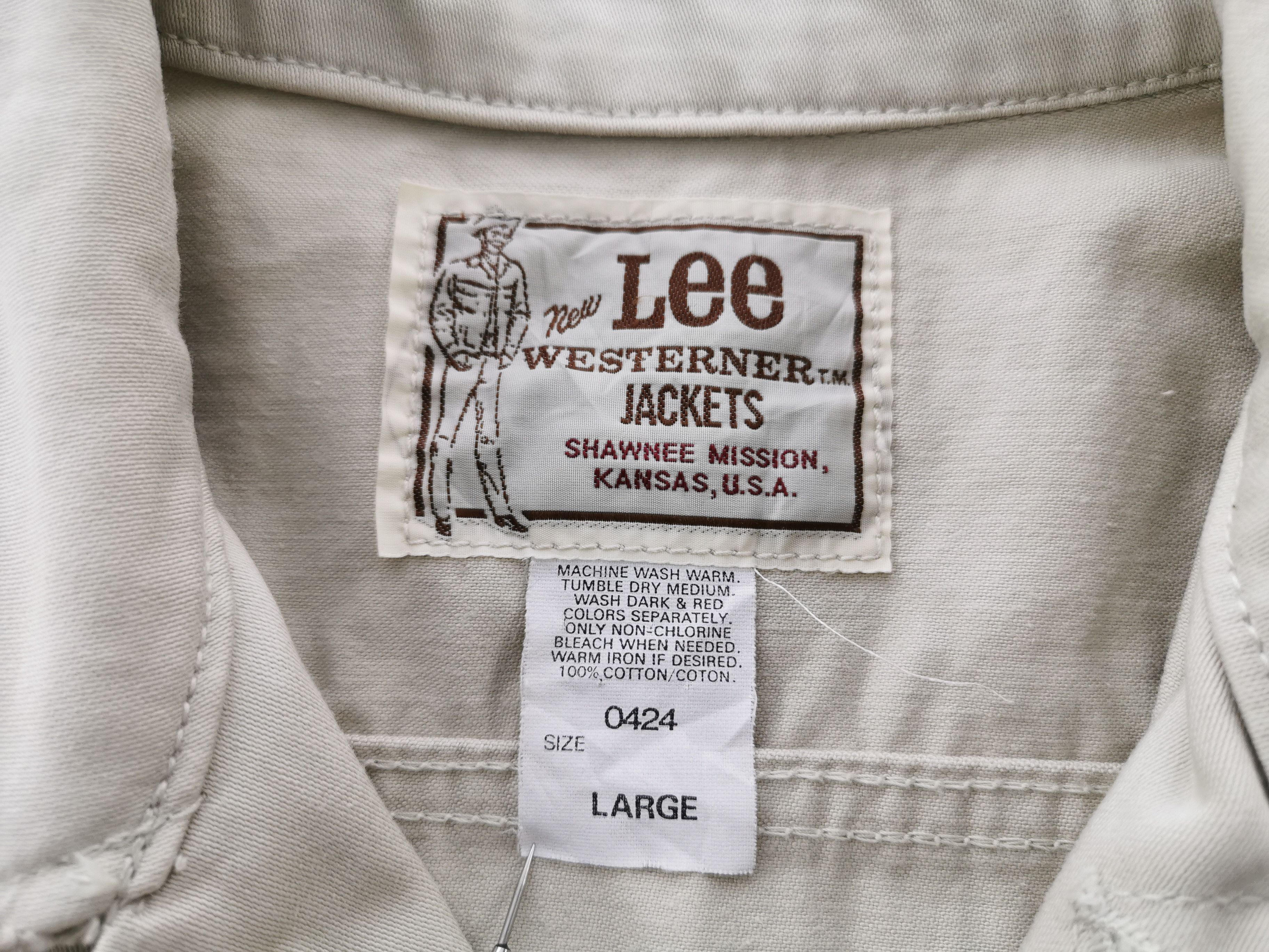 Lee Distressed Vintage 90's Lee Westerner Jeans Jacket Size L Size US L / EU 52-54 / 3 - 5 Thumbnail