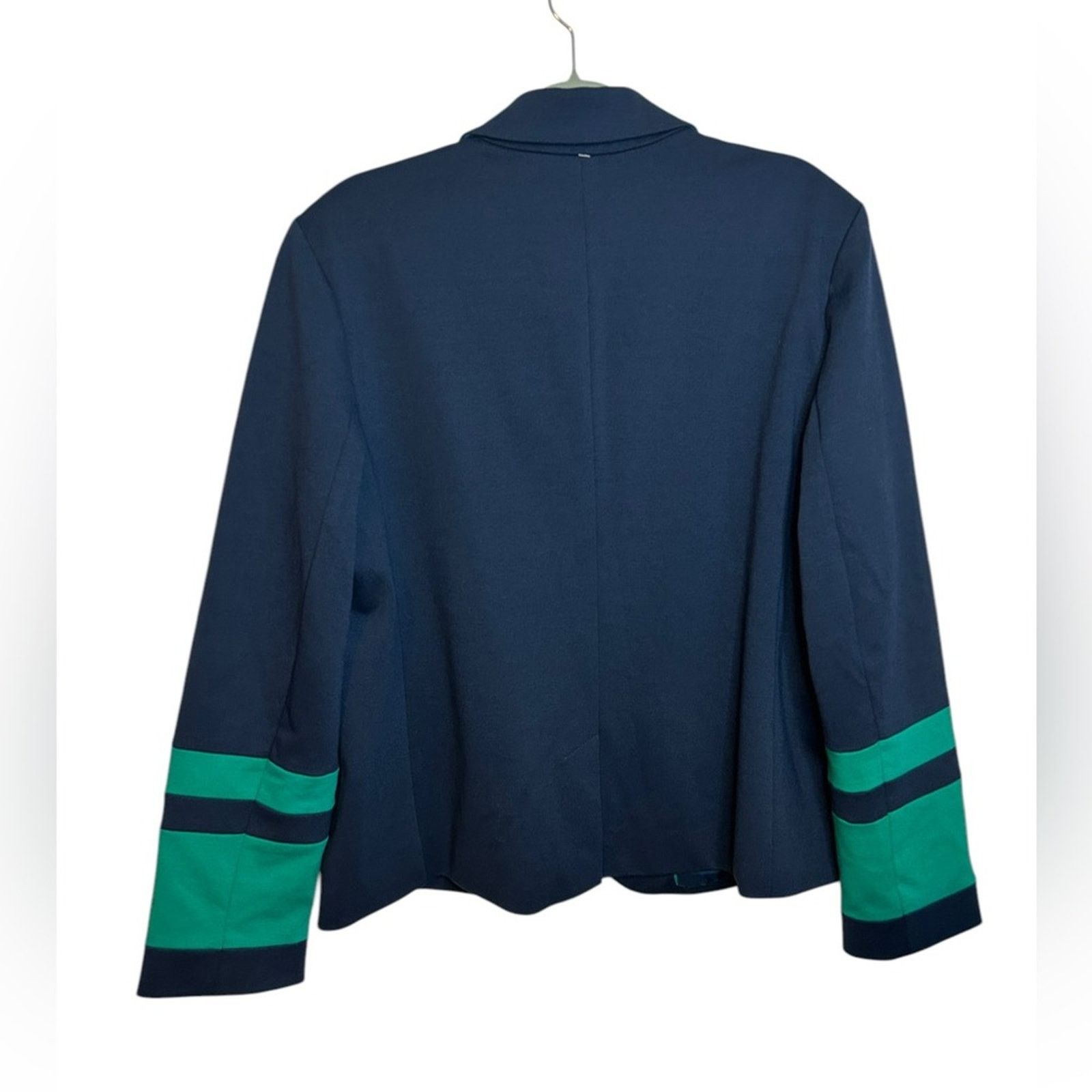 Gap Nwt Gap Navy Blue Colorblock Academy Blazer Size 3XL / US 20-22 - 2 Thumbnail