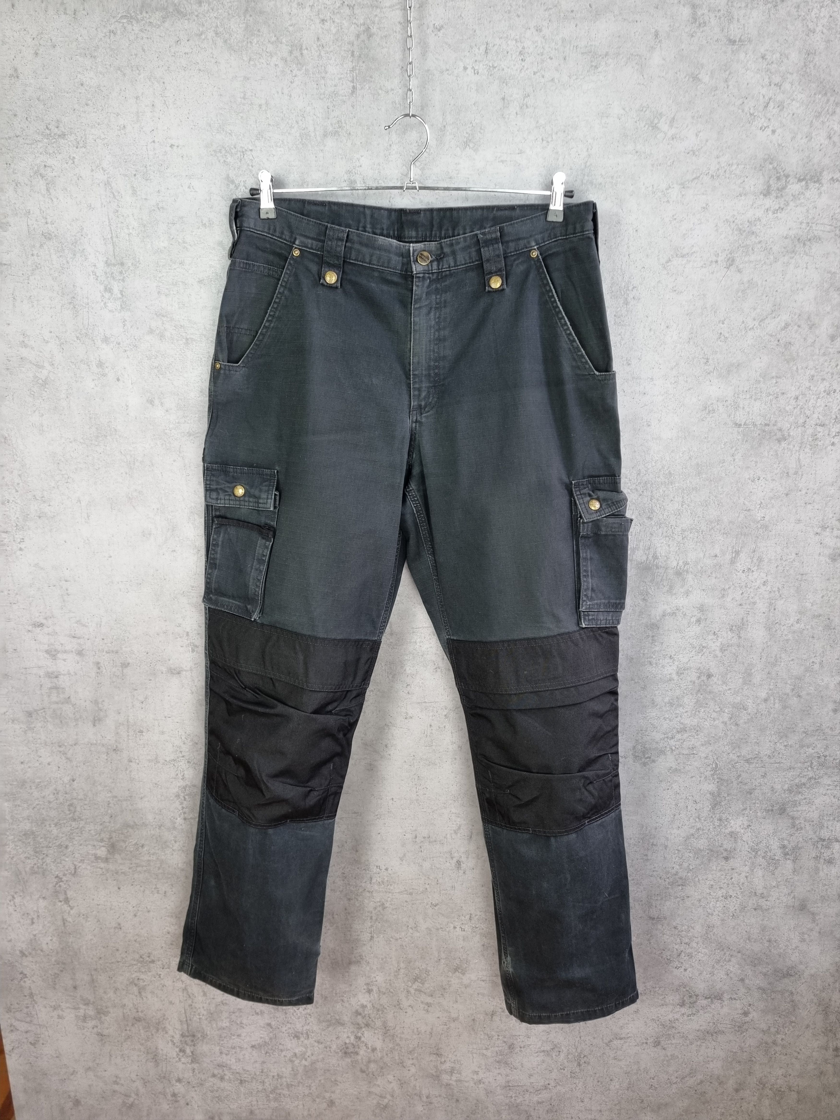 Carhartt × Vintage Faded CARHARTT Double knees Cargo Worker Pants Size US 34 / EU 50 - 19 Thumbnail
