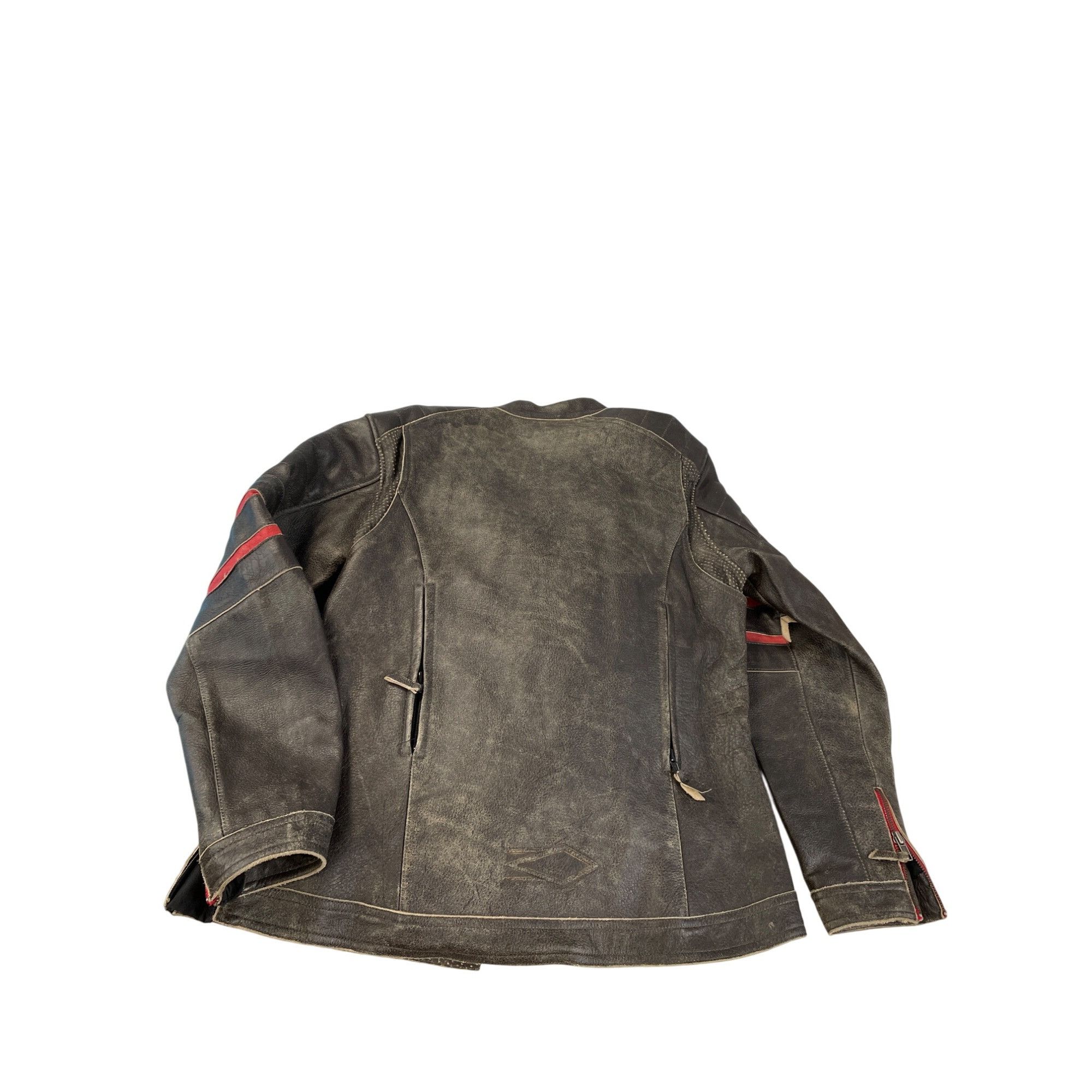 Other Power Trip Womens Brown Leather Motorcycle casual Jacket SKU Size L / US 10 / IT 46 - 15 Thumbnail