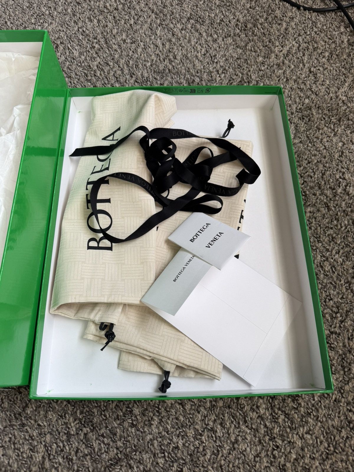 Bottega Veneta Dark Green Haddock Lace Up Size US 11 / EU 44 - 15 Thumbnail