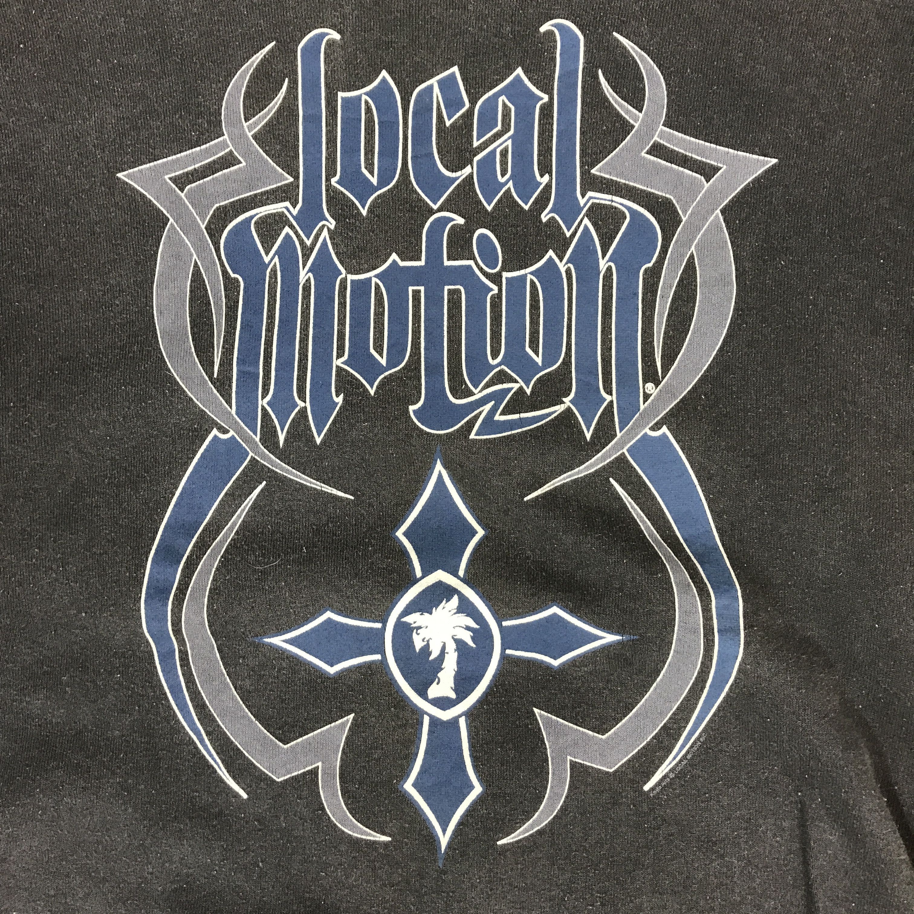 Vintage Locol Motion Gothic Black faded Style sweatshirts Size US L / EU 52-54 / 3 - 5 Thumbnail