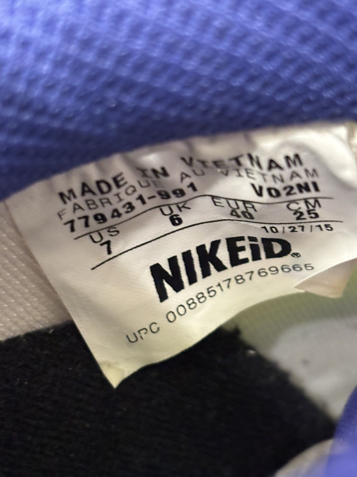 Nike Nike Air Force 1 Low Premium iD 'Iridescent' Size 7 Size US 7 / EU 40 - 7 Thumbnail