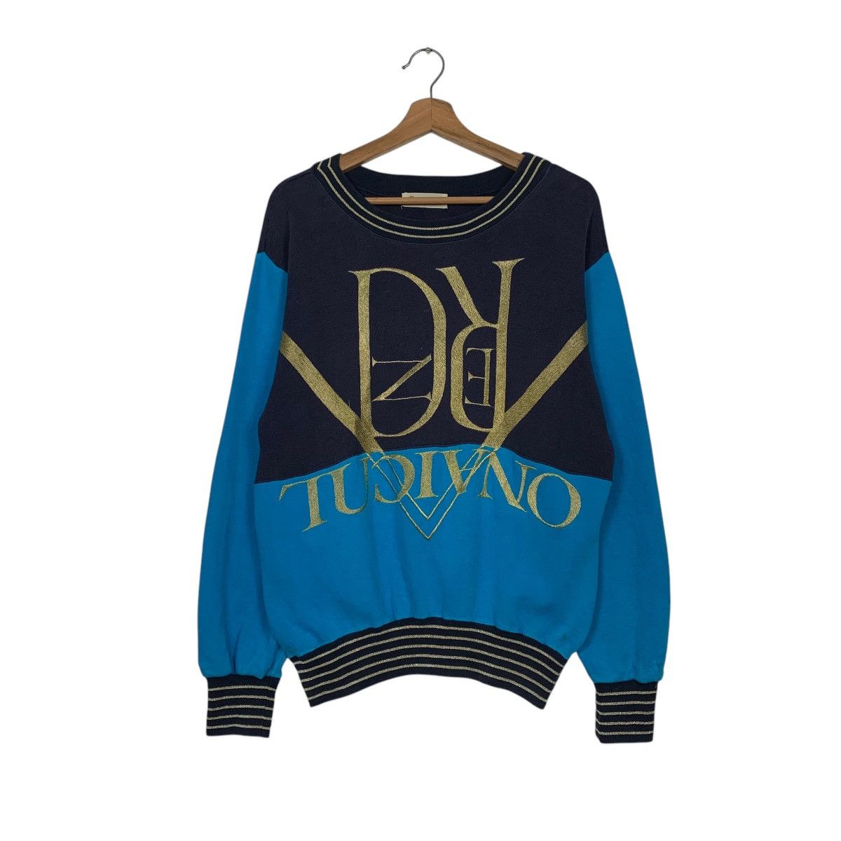 Andreluciano Andre Luciano Color Block Sweatshirt Size US M / EU 48-50 / 2 - 1 Thumbnail