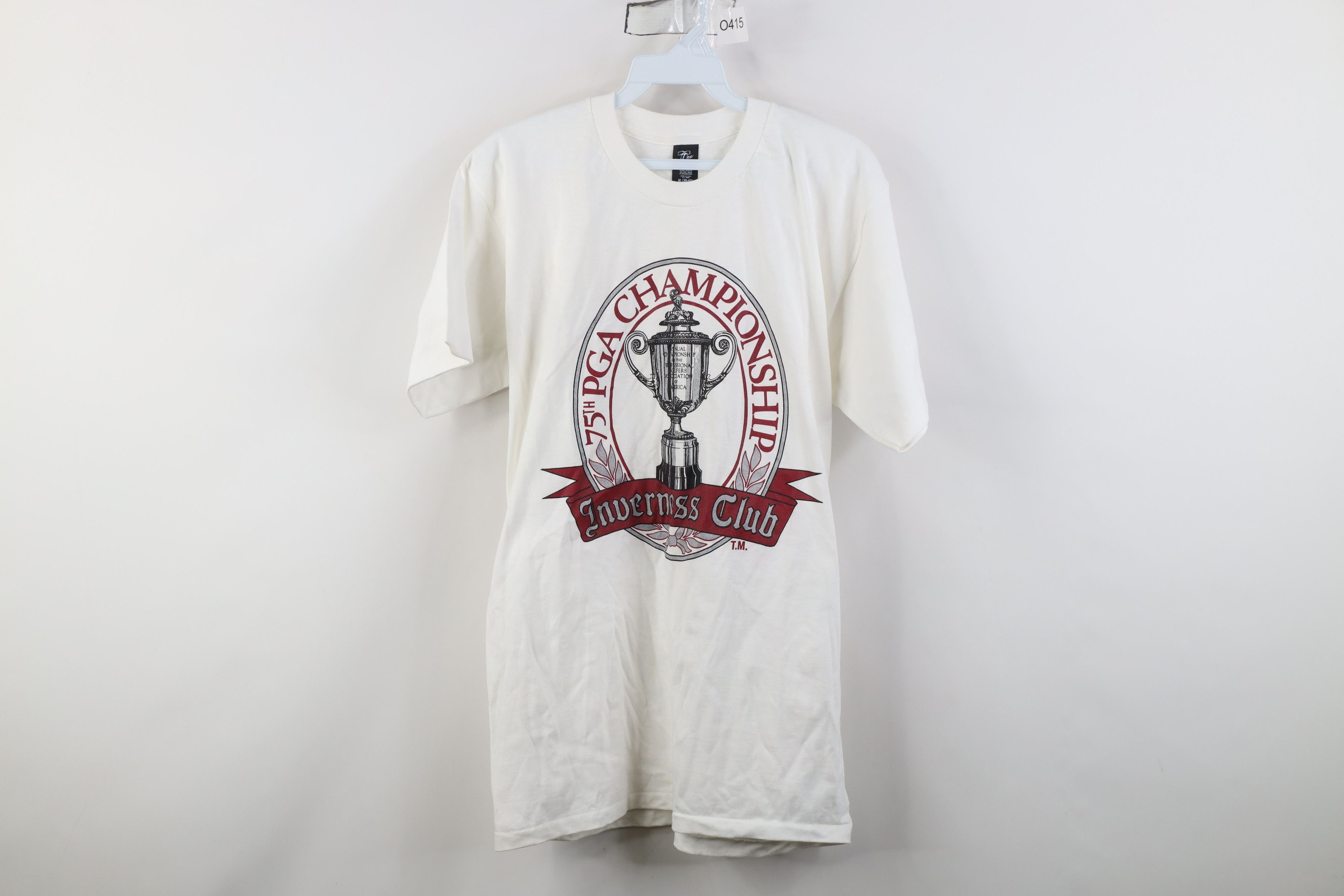 Vintage Vintage 90s PGA Championship Inverness Club Golf T-Shirt USA Size US M / EU 48-50 / 2 - 1 Thumbnail