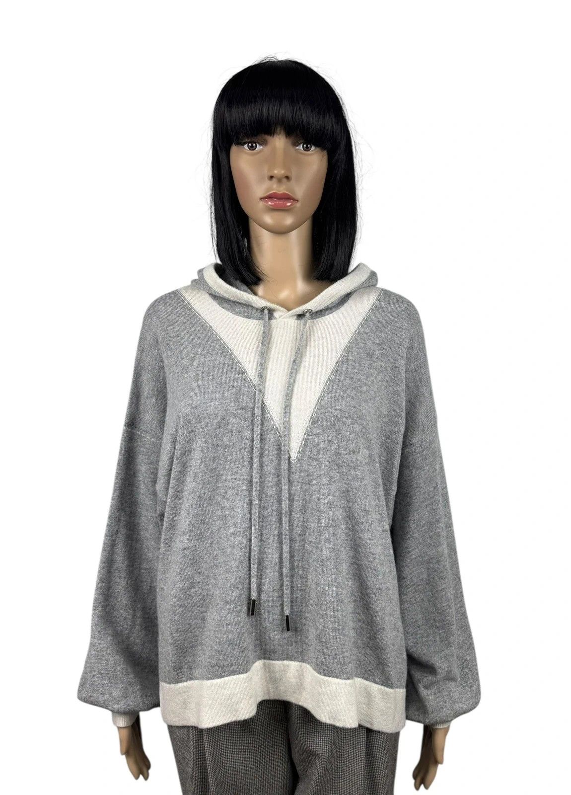 Other Max & Moi Baggy Wool Cashmere Knit Hoodie size S Size S / US 4 / IT 40 - 1 Thumbnail