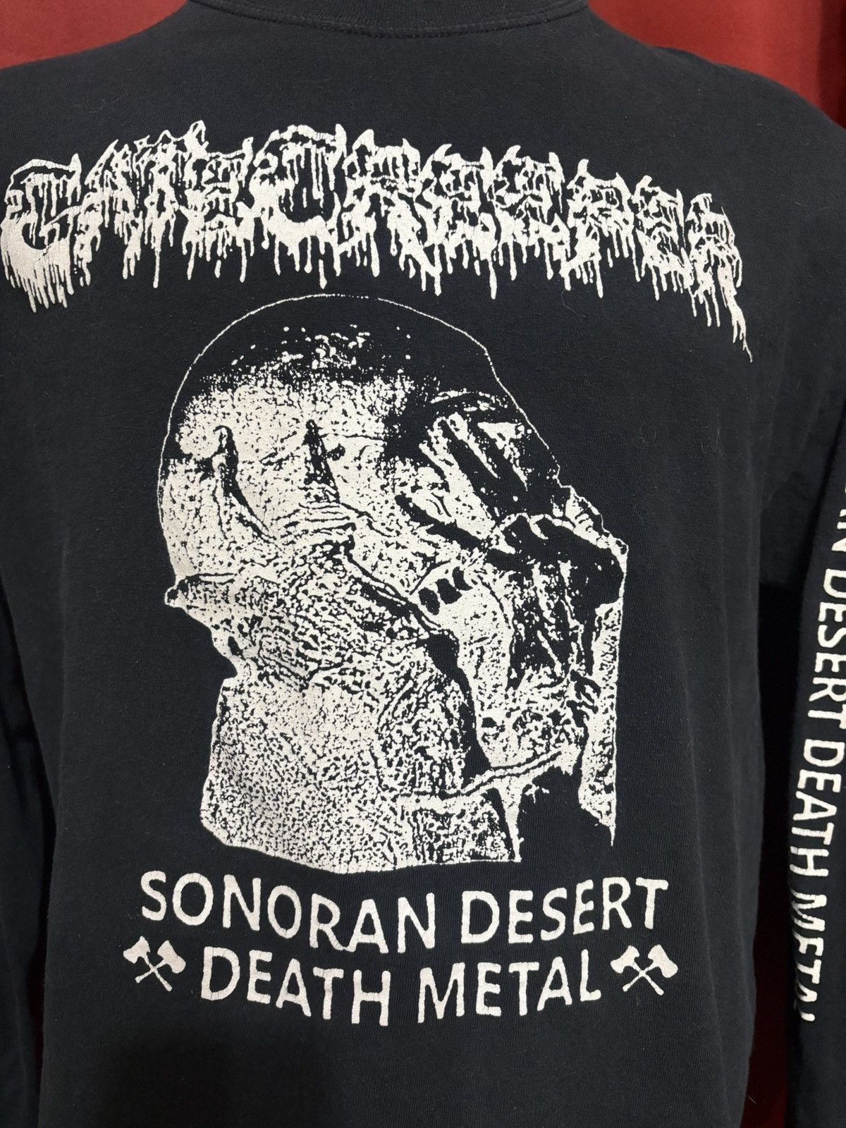 Band Tees GateCreeper Long Sleeve Shirt Death Metal Grail Size US XL / EU 56 / 4 - 3 Thumbnail