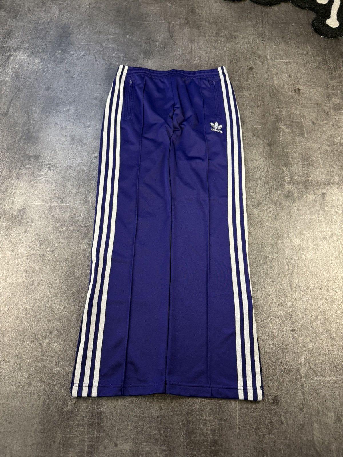Adidas Purple adidas pants wide leg Size 24" / US 00 / IT 34 - 1 Thumbnail