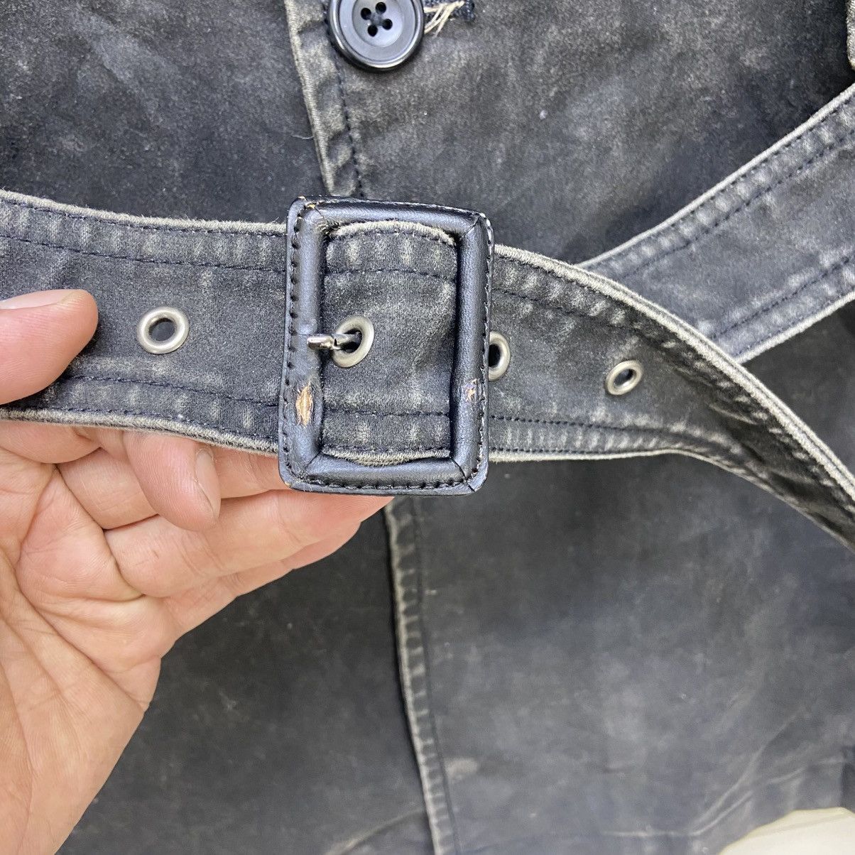 The Difference Japanese Brand The Difference Rupert Distressed Long Coat Size US S / EU 44-46 / 1 - 10 Thumbnail