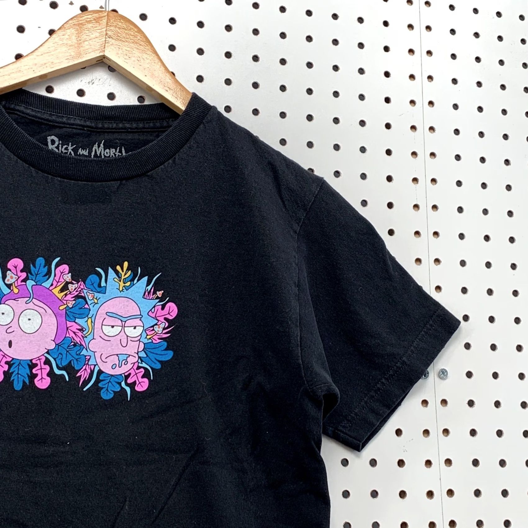 Swims Rick & Morty Shirt Black Adult Swim Small 17x25 TV Cartoon TEE Size US S / EU 44-46 / 1 - 3 Thumbnail