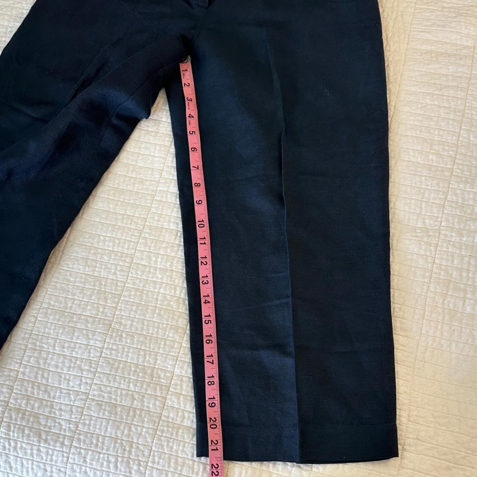 Other Herman Geist Sailor Linen Capri 4P Pants High waisted Crop Size 27" / US 4 / IT 40 - 6 Thumbnail