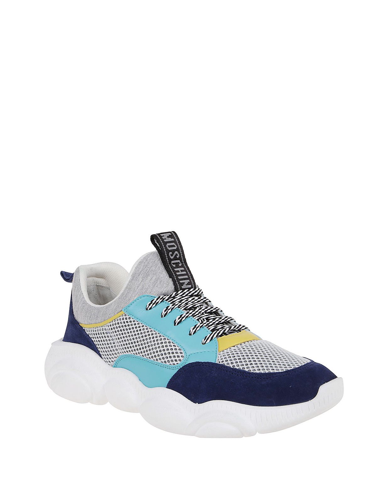 Moschino o1y0225 Hi-Top Sneakers in Multicolor Size US 7 / EU 40 - 2 Thumbnail