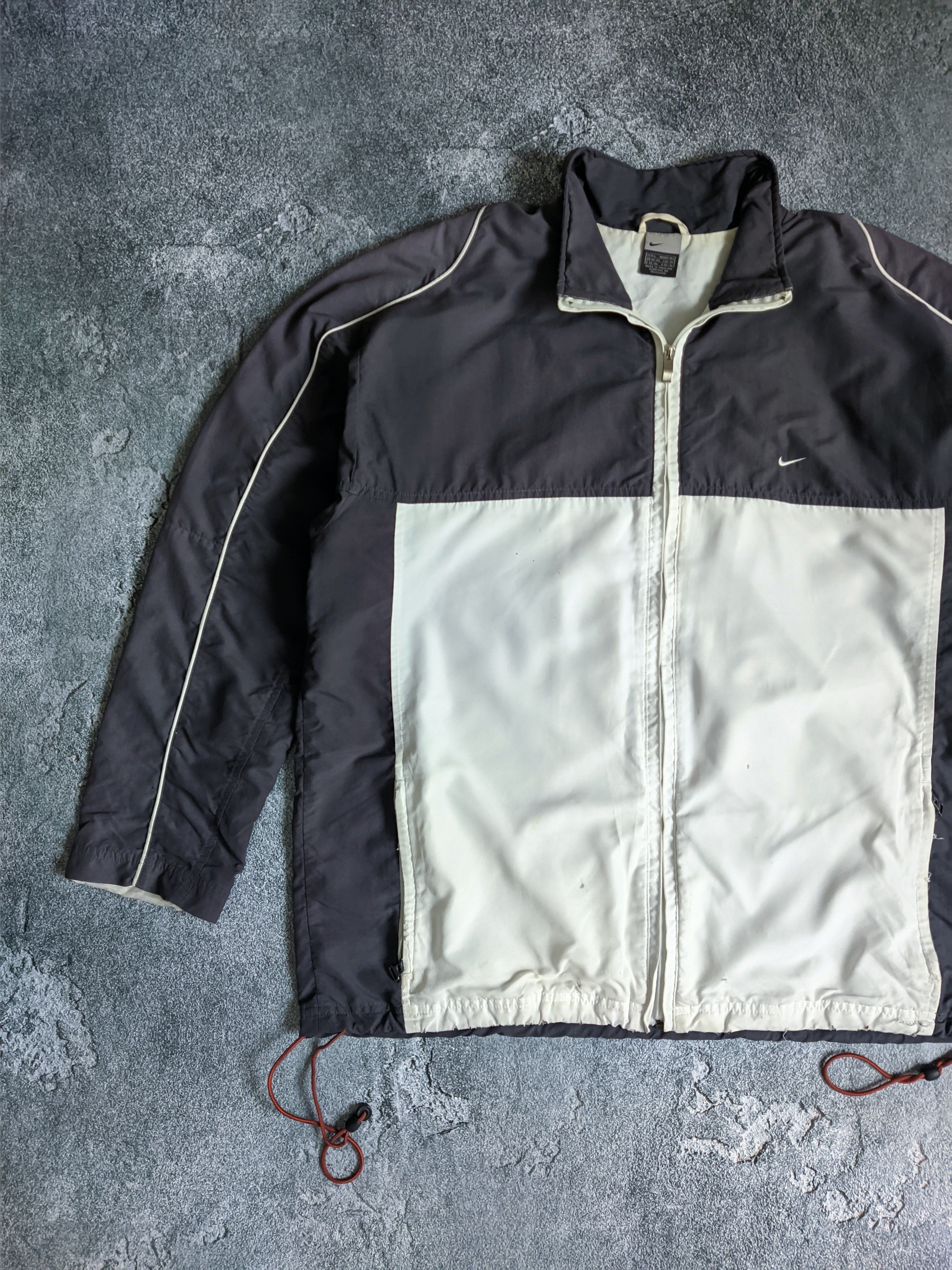 Nike Vintage Nike track jacket nylon swoosh full zip Size US L / EU 52-54 / 3 - 4 Thumbnail
