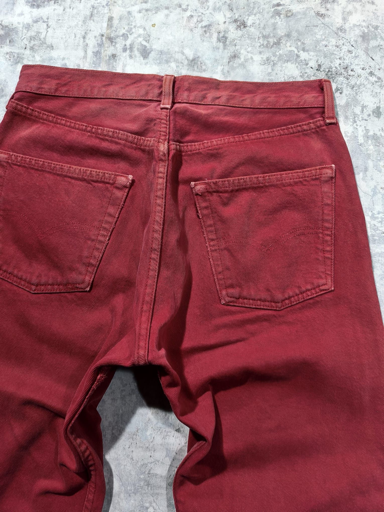 Levi's Vintage 1991 Made in france red 501 Size US 31 - 3 Thumbnail
