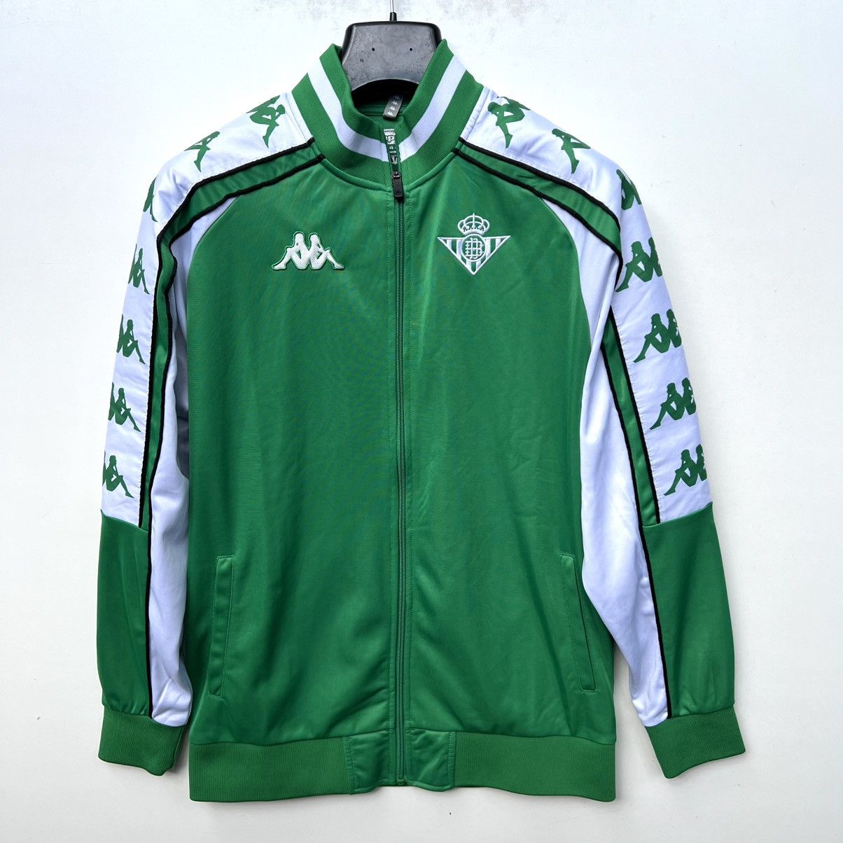 Kappa Real Betis 2020 2021 Kappa Football Soccer Track Jacket Size US L / EU 52-54 / 3 - 1 Thumbnail