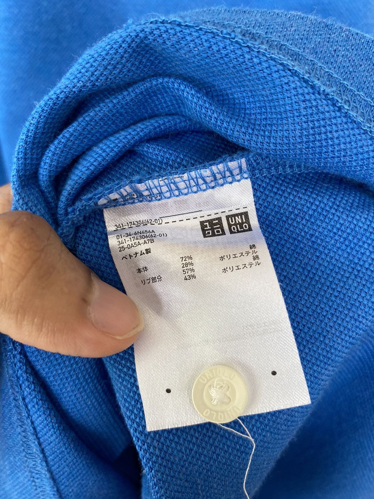 Uniqlo Uniqlo Polo Shirt Blue Size US M / EU 48-50 / 2 - 6 Thumbnail