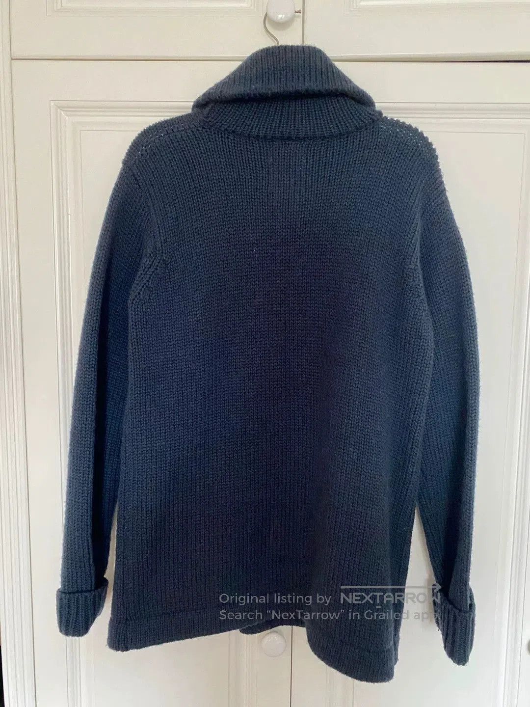 Visvim visvim Dark Blue Wool Cardigan Orange Buttons. Size US M / EU 48-50 / 2 - 3 Thumbnail