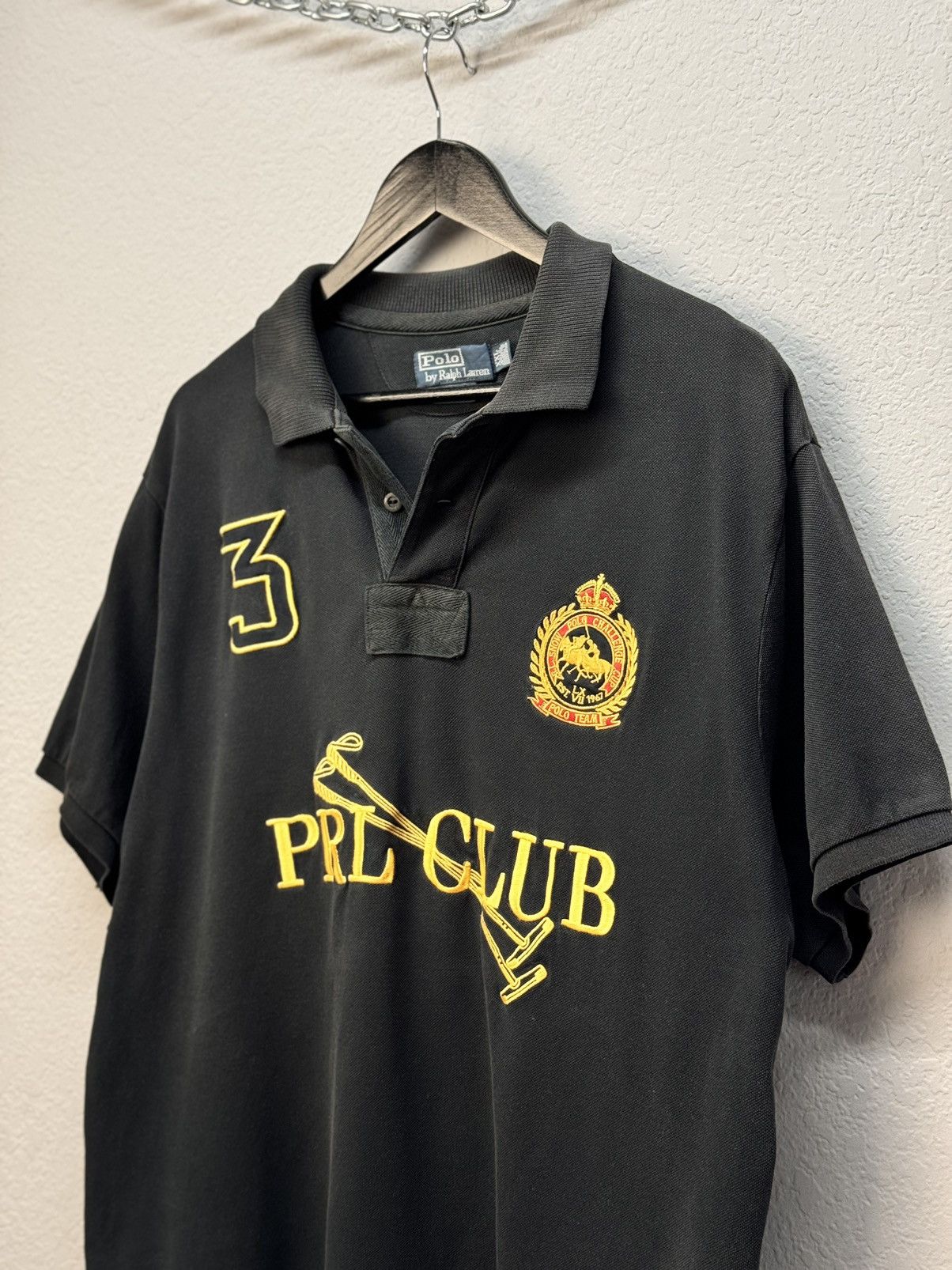 Polo Ralph Lauren × Ralph Lauren Vintage Polo Ralph Lauren PRL Challenge Cup Polo Tee T shirt Size US XL / EU 56 / 4 - 3 Thumbnail