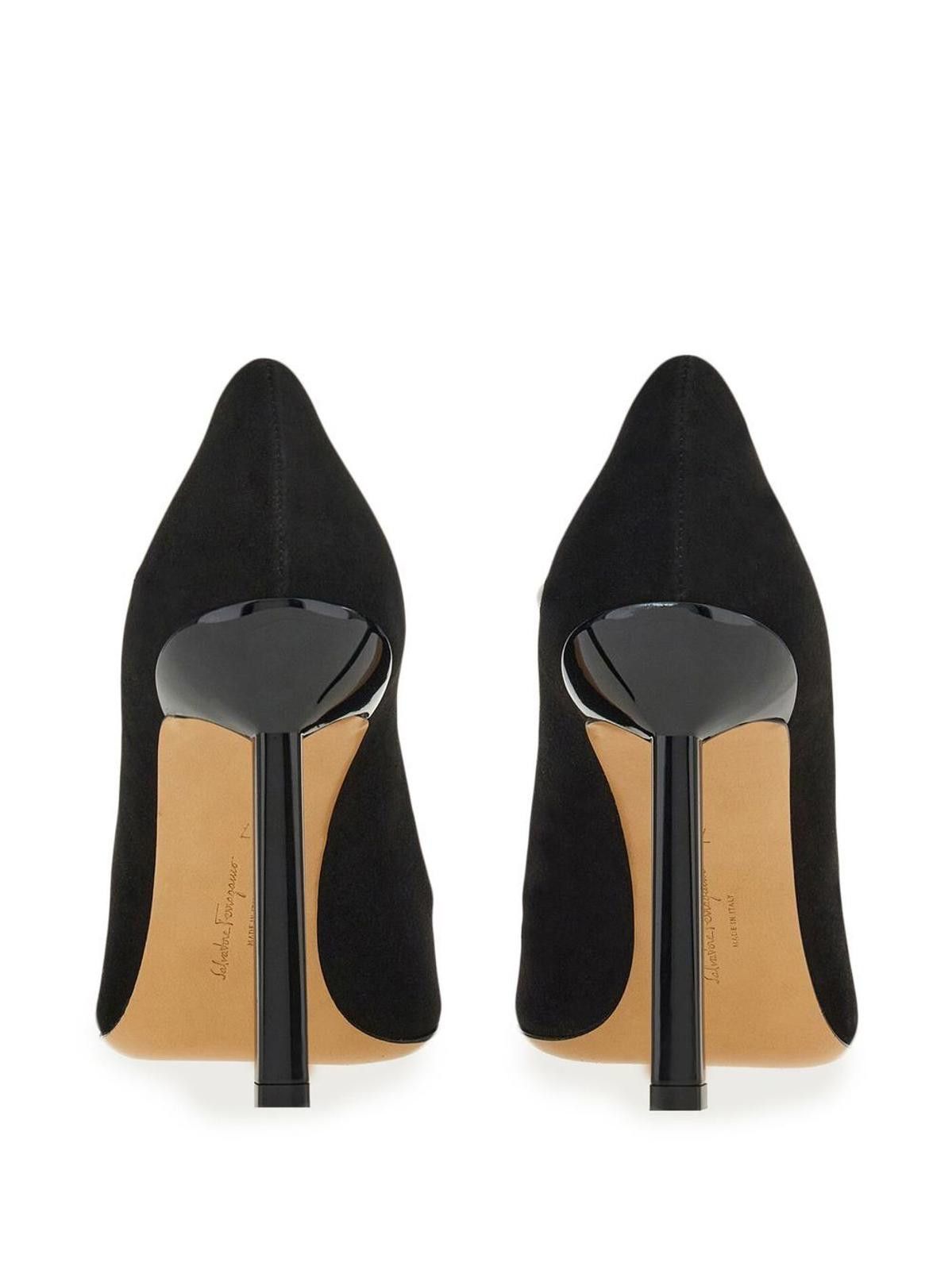 Salvatore Ferragamo Ferragamo Justina suede pumps Size 10 Size US 10 / IT 40 - 3 Thumbnail