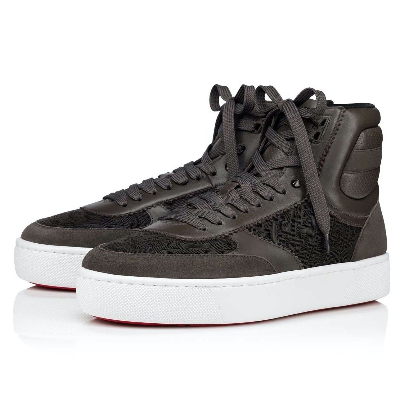 Christian Louboutin Christian Louboutin Mens Top Rui Flat Ombre Brown Size US 10.5 / EU 43-44 - 1 Thumbnail
