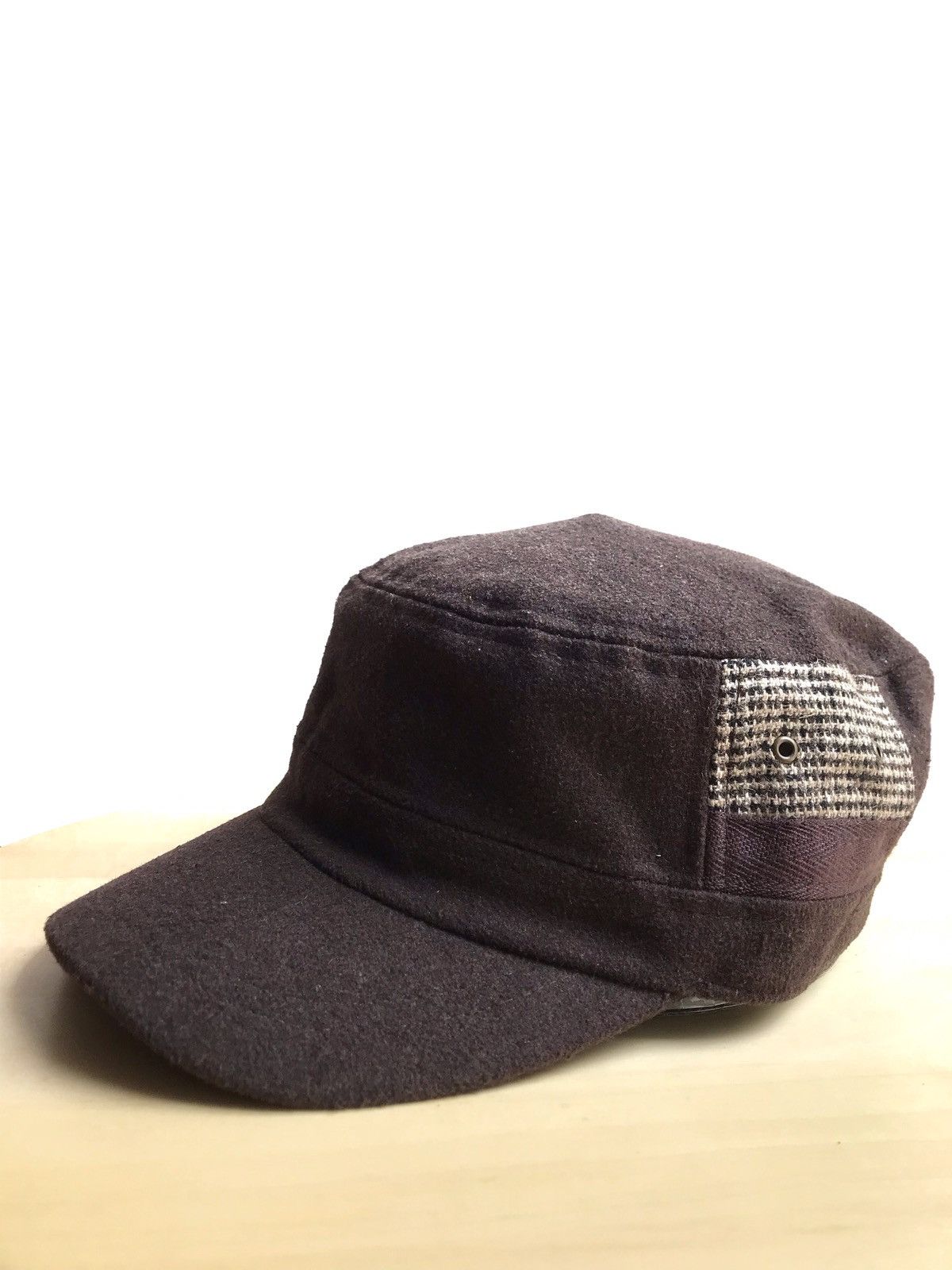 Japanese Brand × Vintage cap & tomato Suede moleskin Petrol Cap by Cap and tomato wol Size ONE SIZE - 11 Thumbnail
