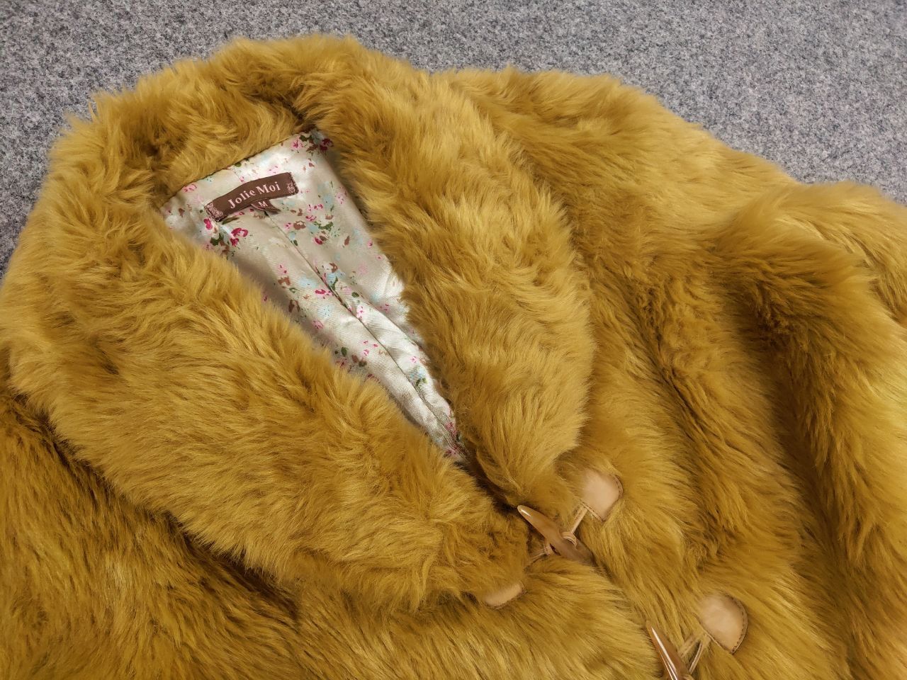 Japanese Brand Vintage Full Mohair Fuzzy Faux Fur Fluffy Cropped Jacket OG Size M / US 6-8 / IT 42-44 - 7 Thumbnail
