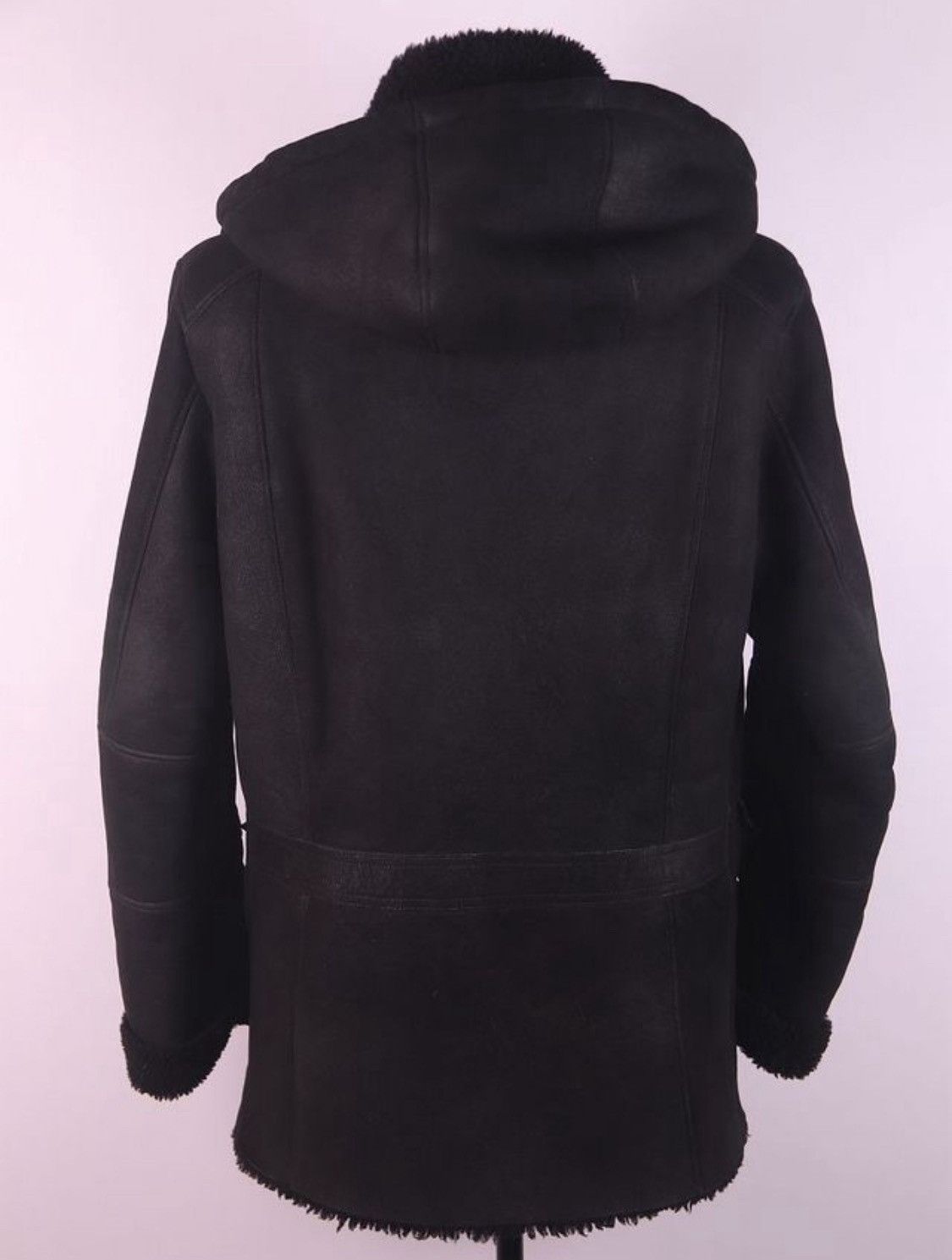 Gucci Gucci Shearling Hood Detail Leather Jacket Size US L / EU 52-54 / 3 - 2 Thumbnail