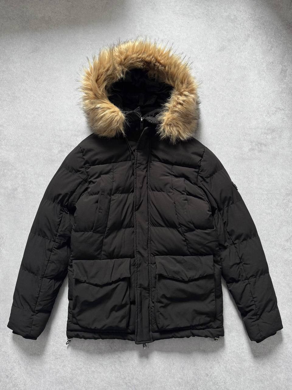 Zanetti Alessandro Zavetti Parka Jacket with Faux Fur Hood Size US S / EU 44-46 / 1 - 3 Thumbnail