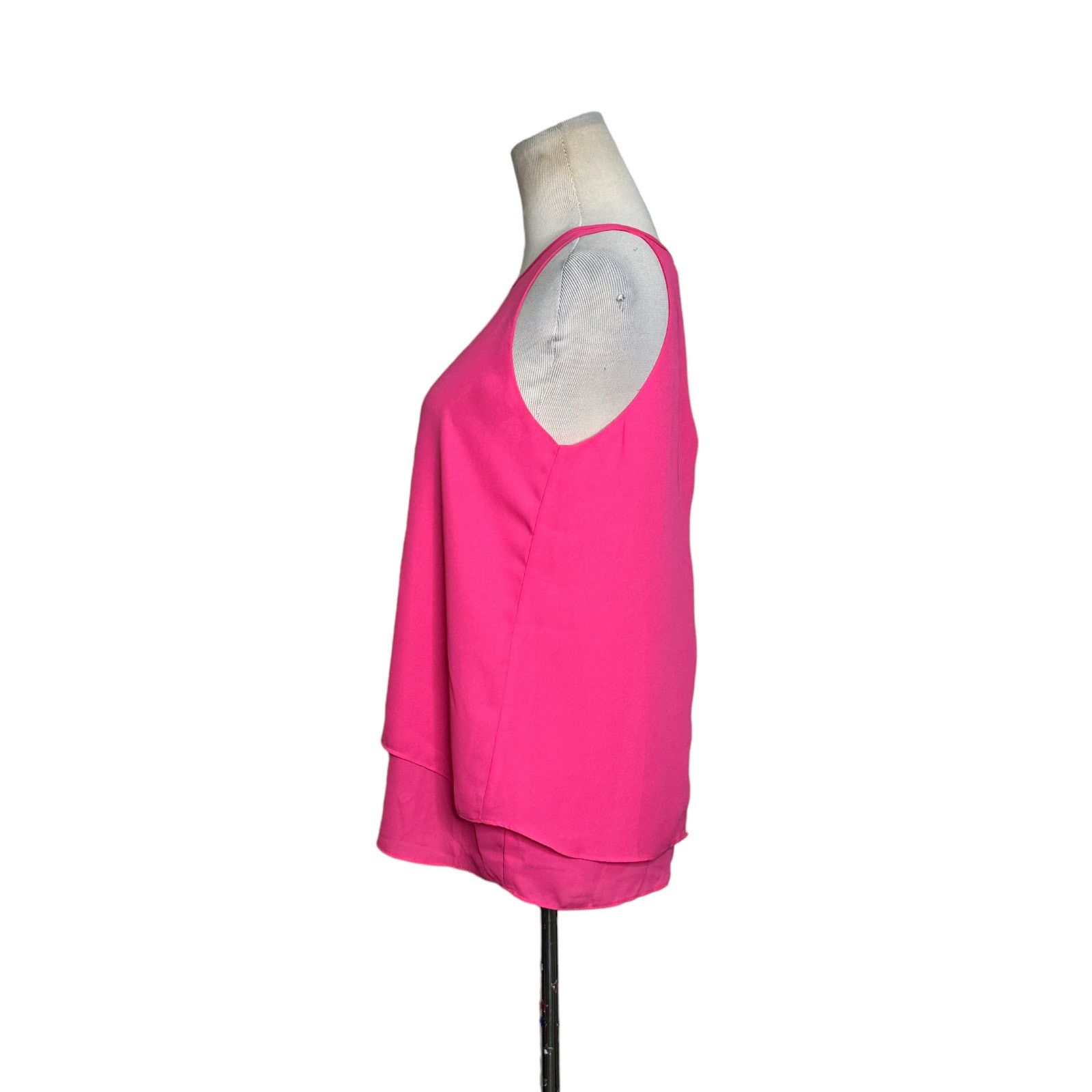 Cynthia Rowley Cynthia Rowley Barbie pink layered sleeveless blouse size XS Size XS / US 0-2 / IT 36-38 - 8 Thumbnail
