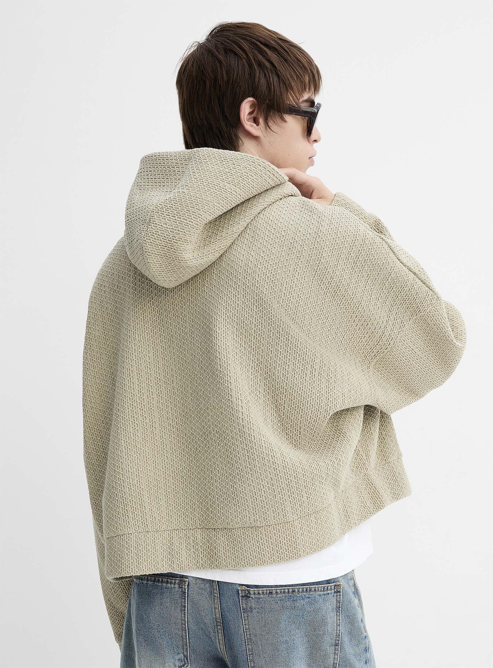 Other BNWT AW25 PROJECT X PARIS TEXTURED KNIT HOODIE M Size US M / EU 48-50 / 2 - 11 Thumbnail