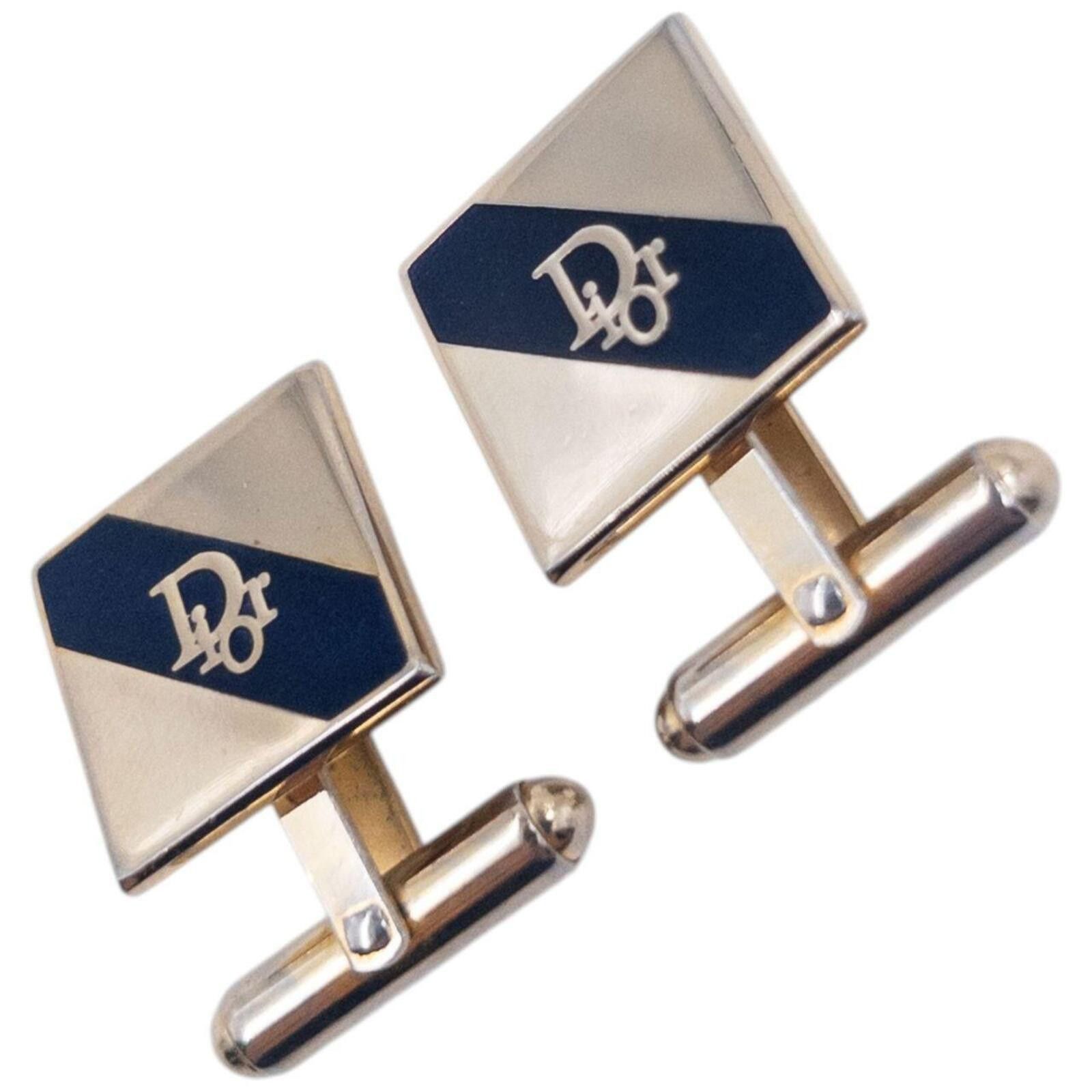 Dior Vintage 90s Dior Cuff Links Size ONE SIZE - 5 Thumbnail