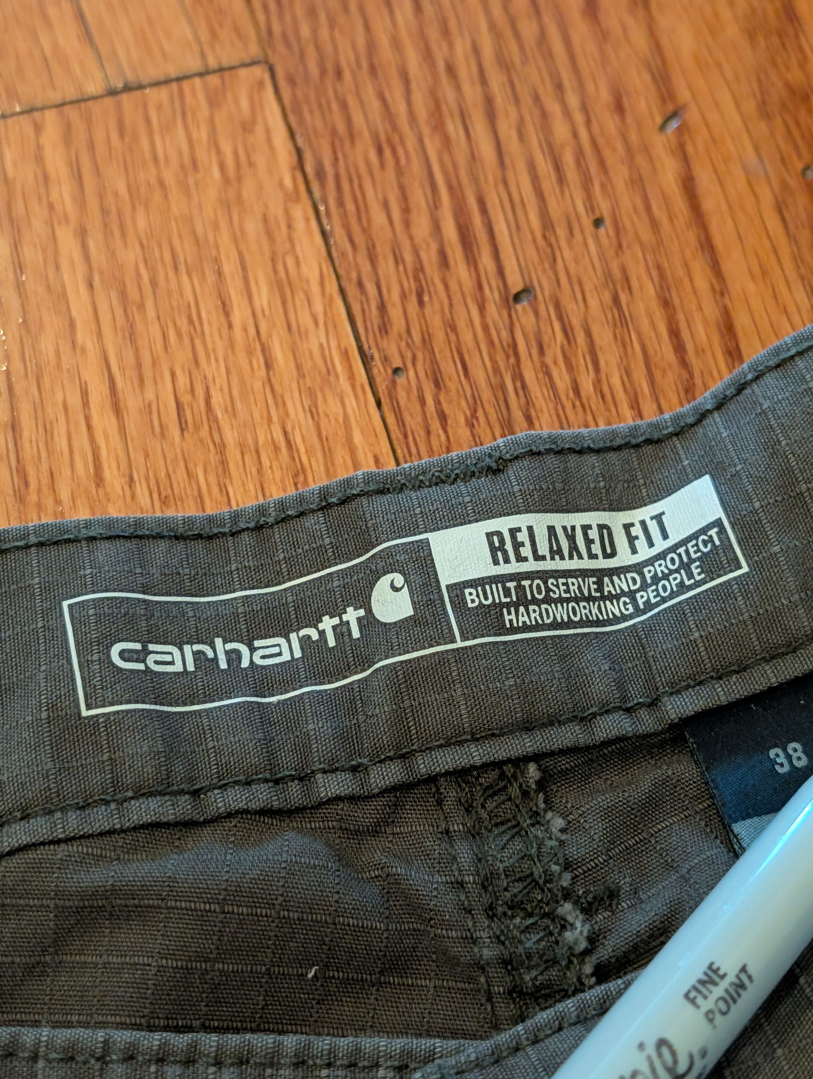Carhartt Carhartt Green Size 38 Relaxed Fit Shorts Size US 38 / EU 54 - 2 Thumbnail