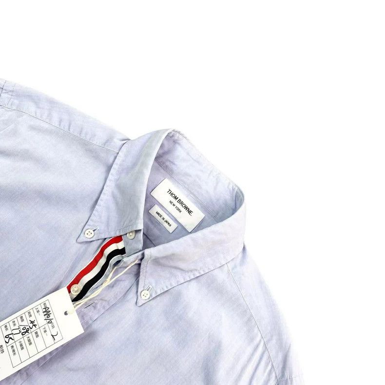 Thom Browne Thom Browne Blue shirt Size US M / EU 48-50 / 2 - 2 Thumbnail