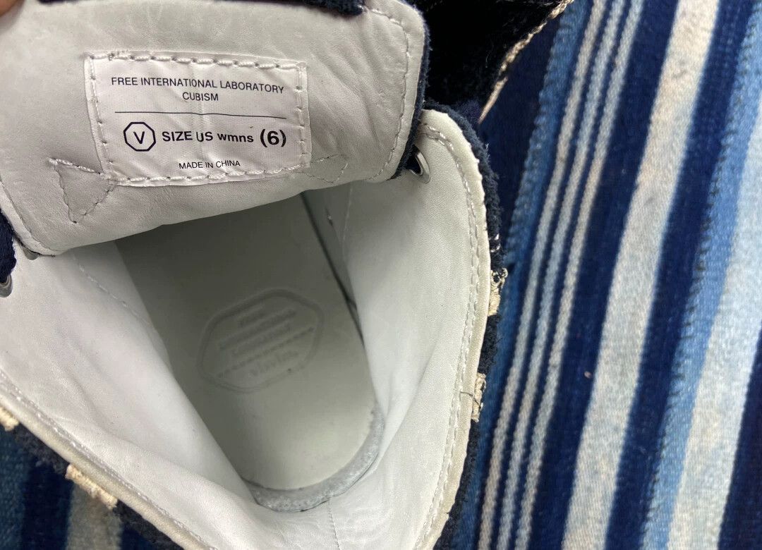 Visvim VISVIM WMV SKAGWAY HI BAMBOO Suede 17SS Women's Navy W6 Size US 6 / IT 36 - 7 Thumbnail