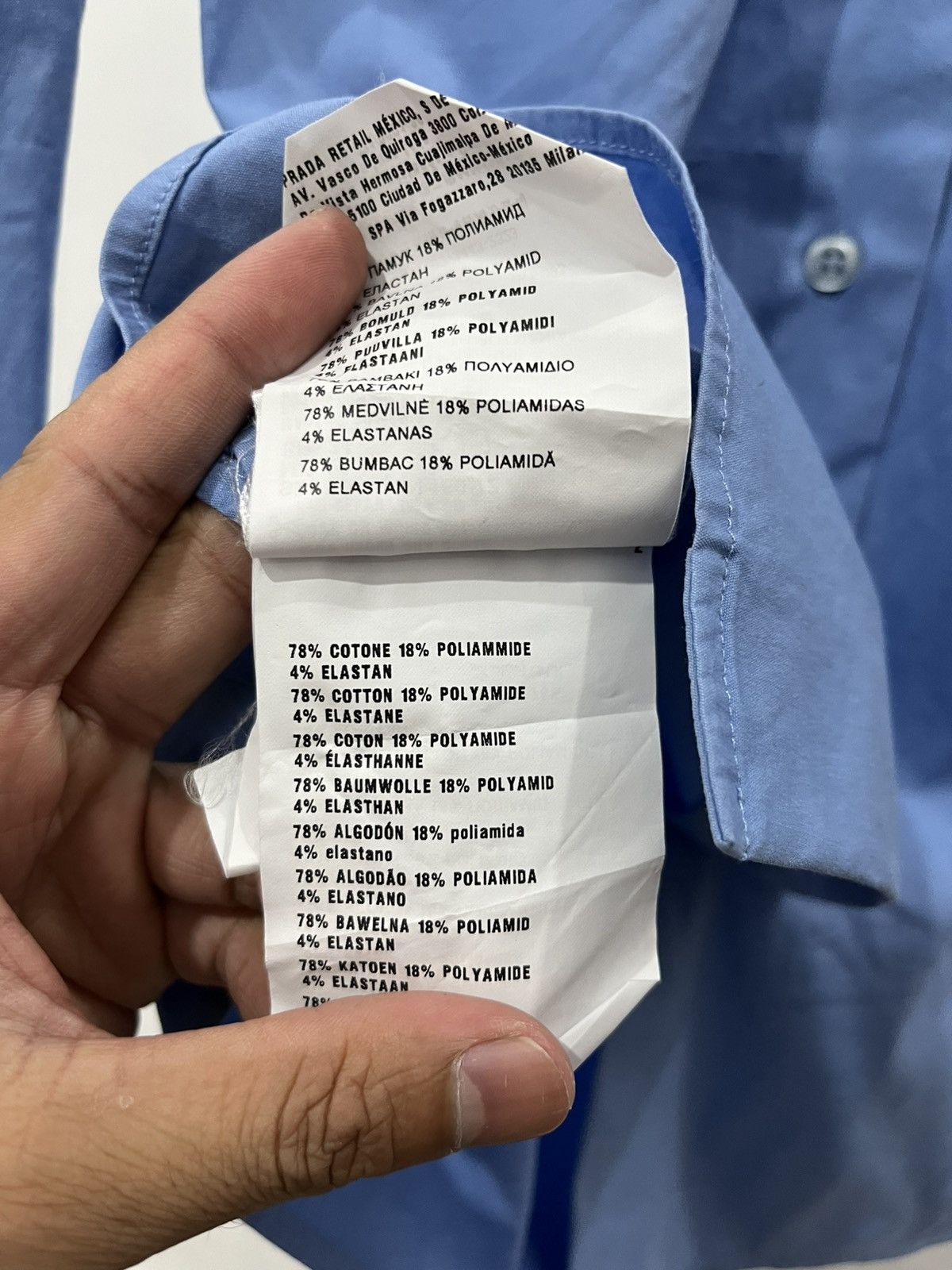 Prada Prada office shirt Size S / US 4 / IT 40 - 6 Thumbnail