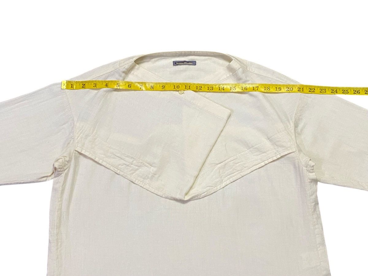 Issey Miyake Vintage 80s Issey Miyake Classic Cotton Blouses Size M / US 6-8 / IT 42-44 - 14 Thumbnail
