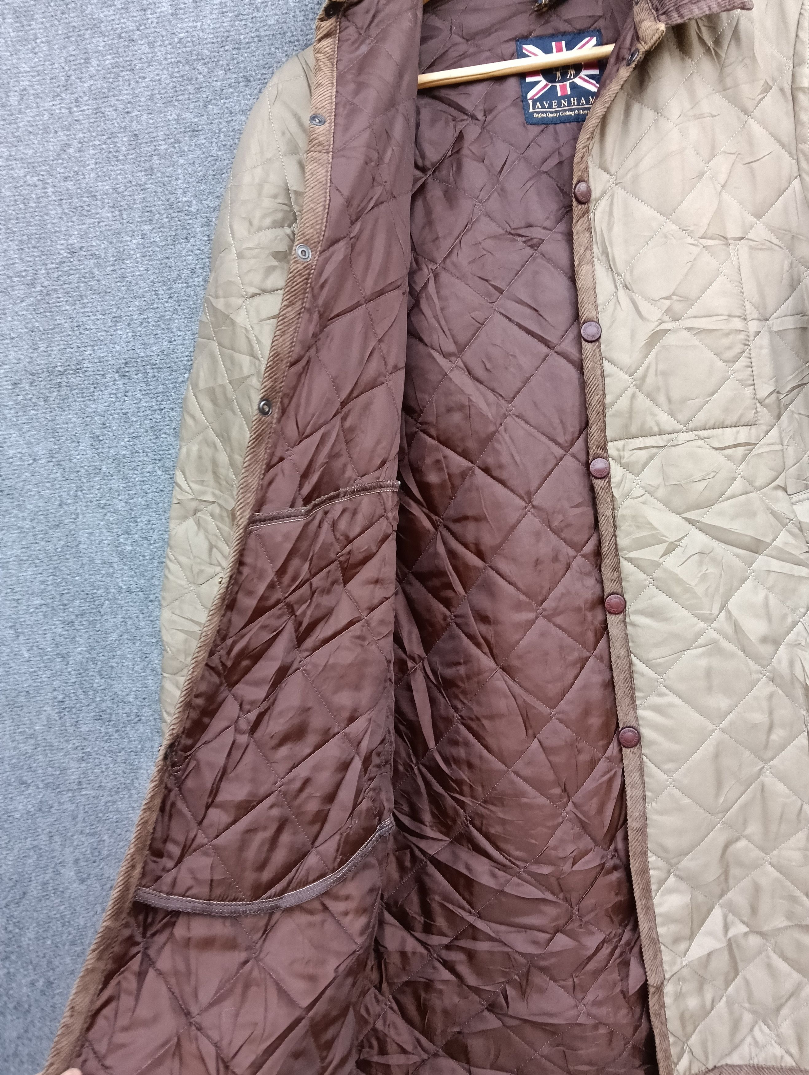 Lavenham Vintage LAVENHAM England Coat Quilted Jacket. Size M / US 6-8 / IT 42-44 - 2 Thumbnail