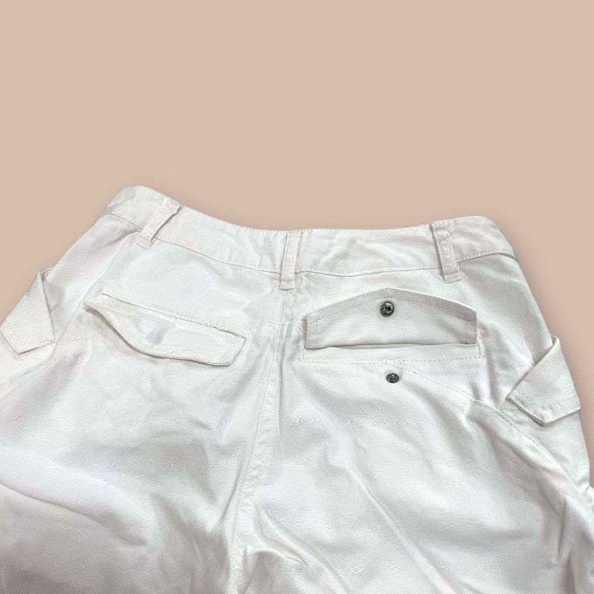 If Six Was Nine Atsuro Tayama White Cinched Pants Size US 38 / EU 54 - 5 Thumbnail
