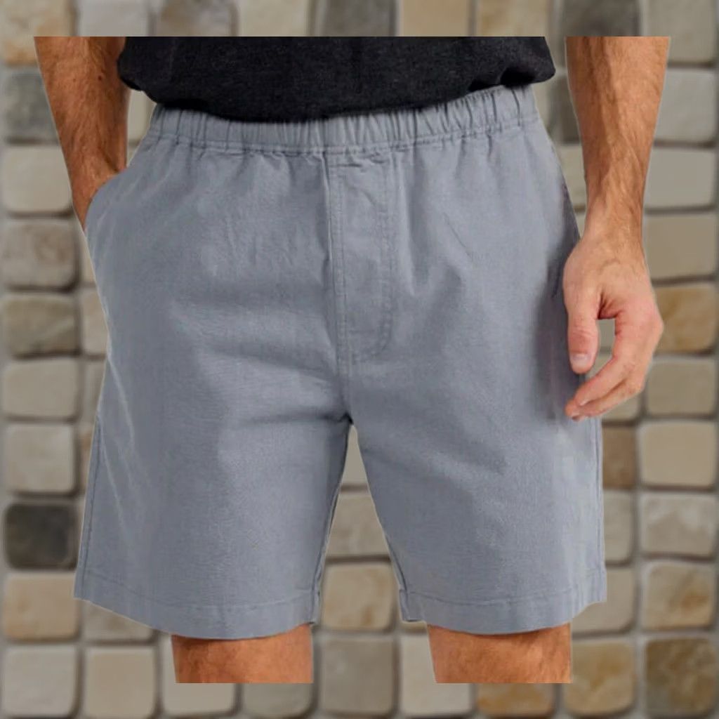 Vintage Free Fly Men's Stretch Canvas Short 7" slate 2XL Gray Chino Outdoor 70% Cotton 28% Viscose from Bamboo 2% Spandex NWT Size US 39 - 1 Thumbnail
