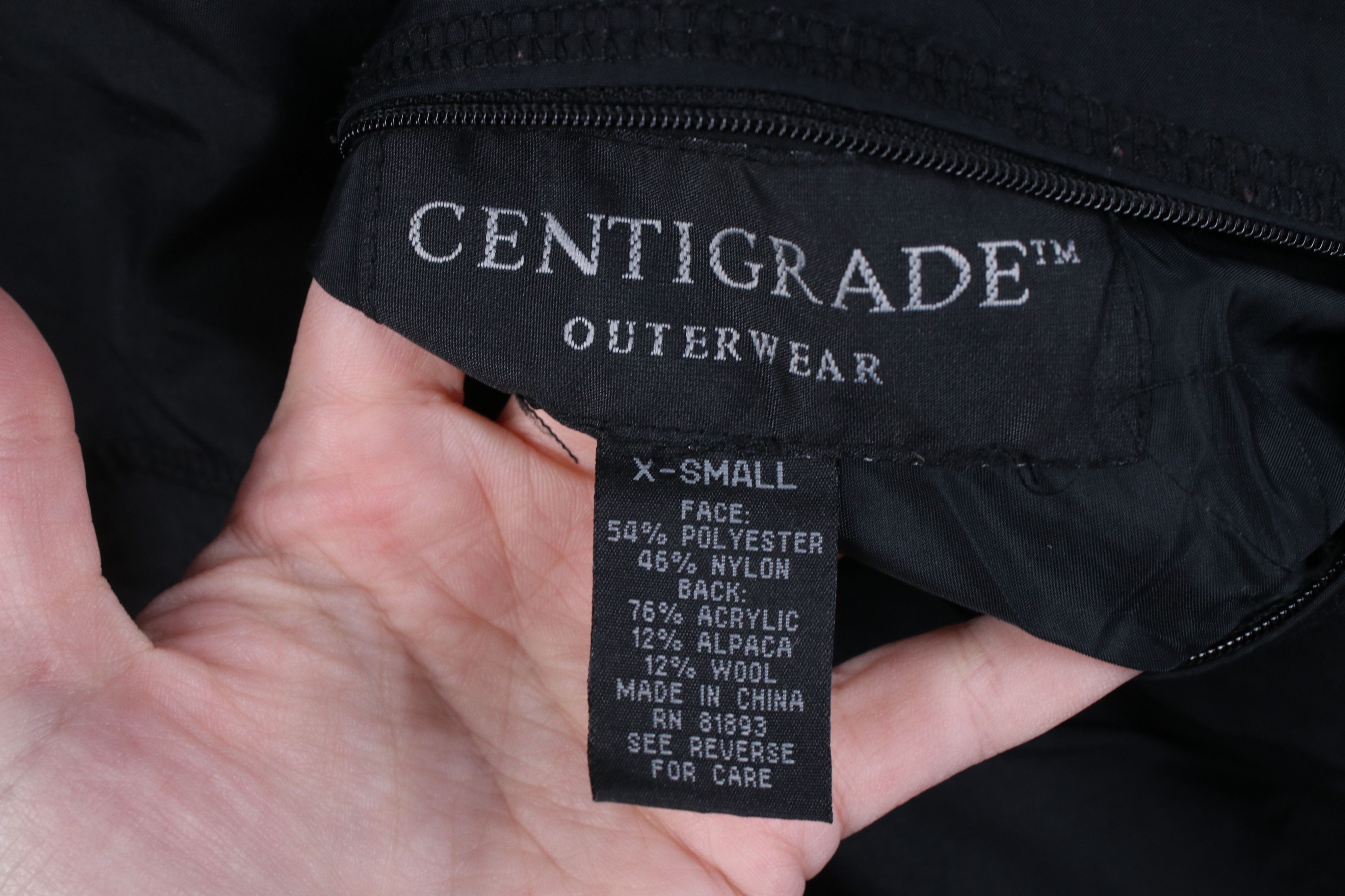 Vintage Vintage 90s Streetwear Reversible Wool Blend Button Jacket Size XS / US 0-2 / IT 36-38 - 13 Thumbnail
