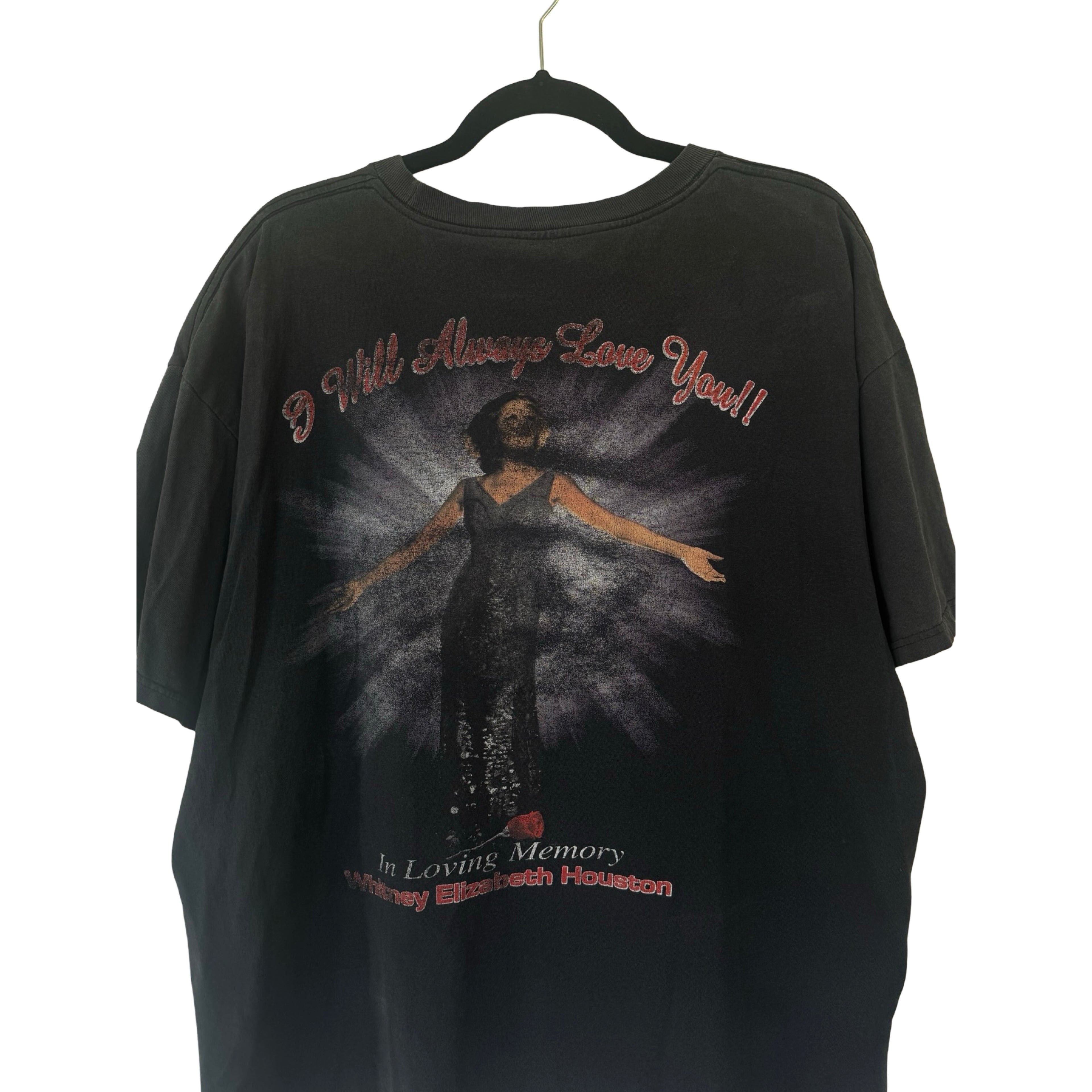 Vintage In Loving Memory Whitney Houston Vintage Tee Size US XL / EU 56 / 4 - 3 Thumbnail