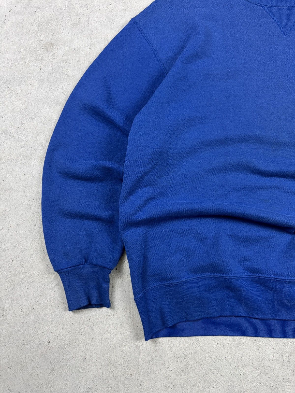 Russell Athletic × Vintage 1990s Russell Athletic Blue Crewneck Size US XL / EU 56 / 4 - 3 Thumbnail