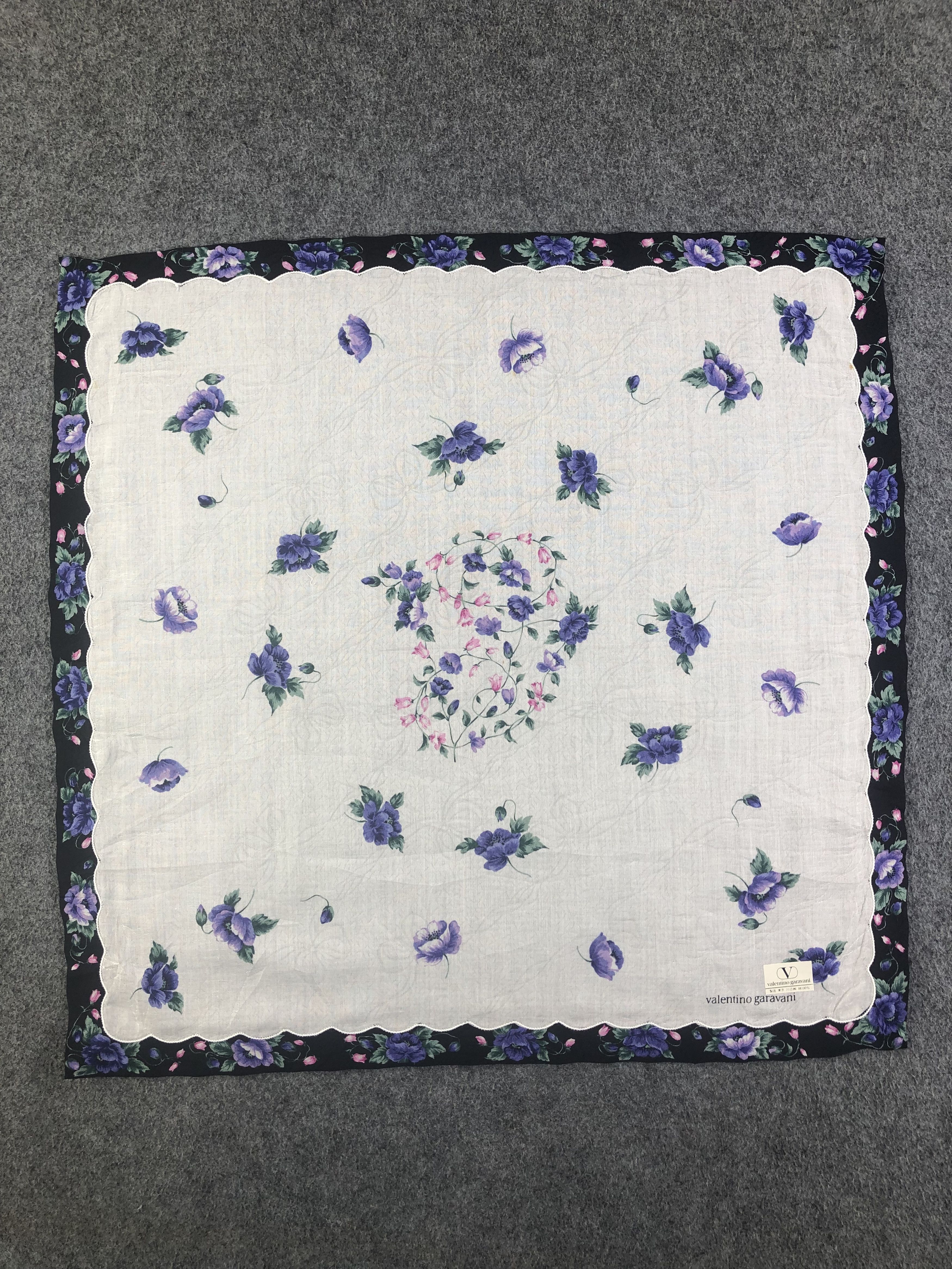 Valentino × Vintage Valentino Garavani Handkerchief / Bandana / Neckerchief Size ONE SIZE - 3 Thumbnail