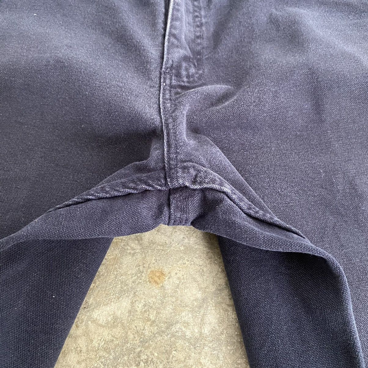 Carhartt Size 30x30.5 VTG Carhartt Midnight Blue Carpenter Work Pants Size US 30 / EU 46 - 9 Thumbnail