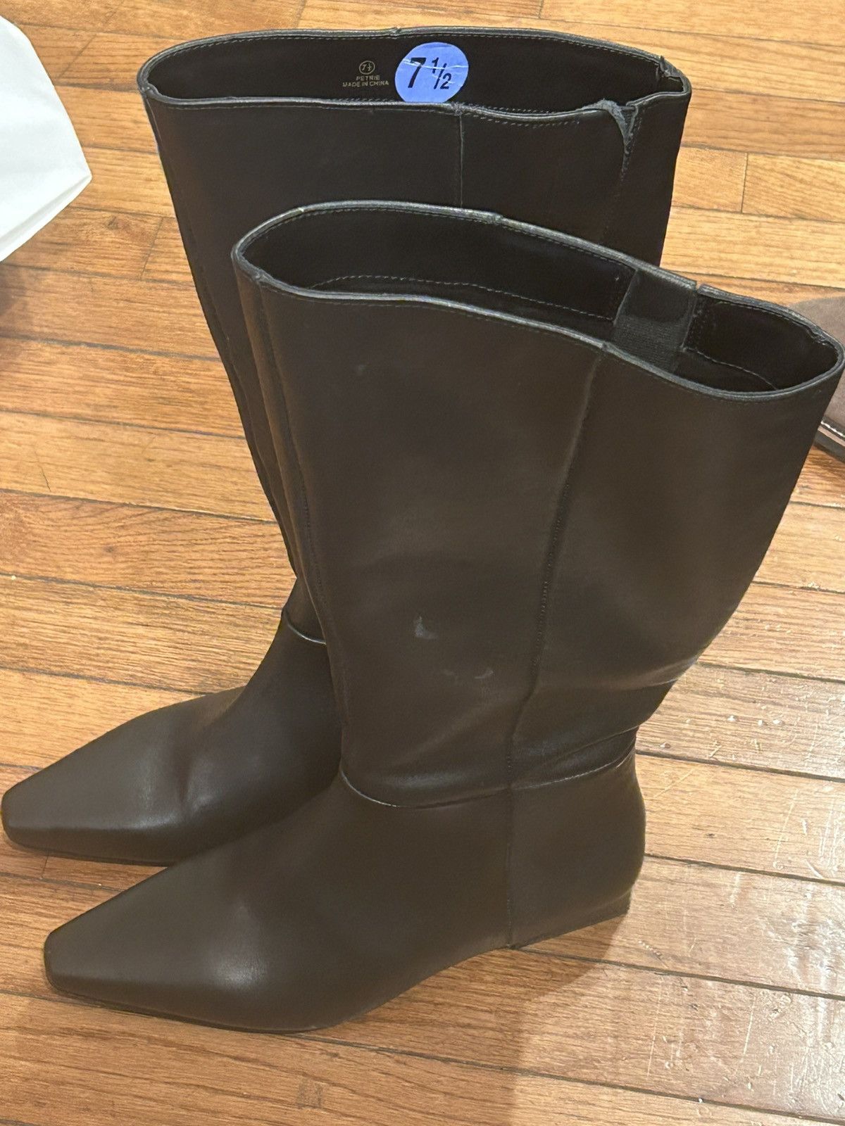 Jason Wu Jason Wu All Leather low Block Heel Size US 7.5 / IT 37.5 - 3 Thumbnail